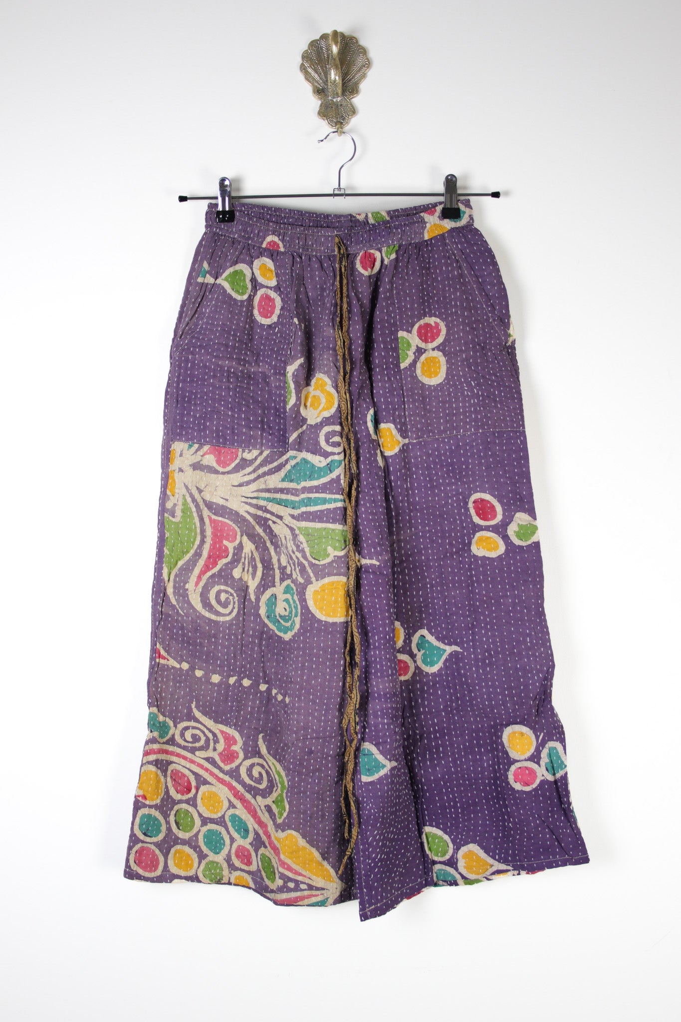Cropped Kantha Pants S (16659)