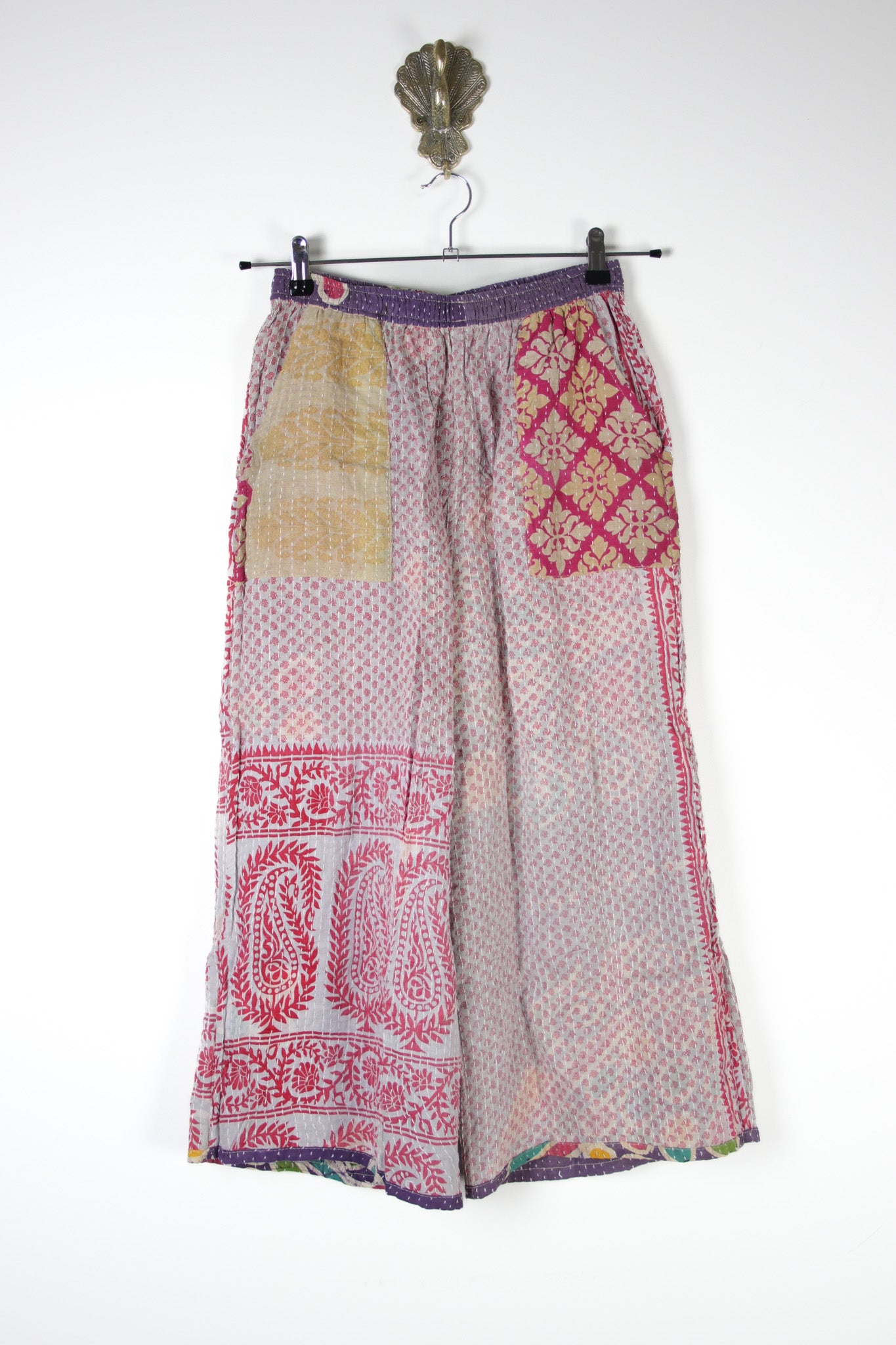 Cropped Kantha Pants S (16659)