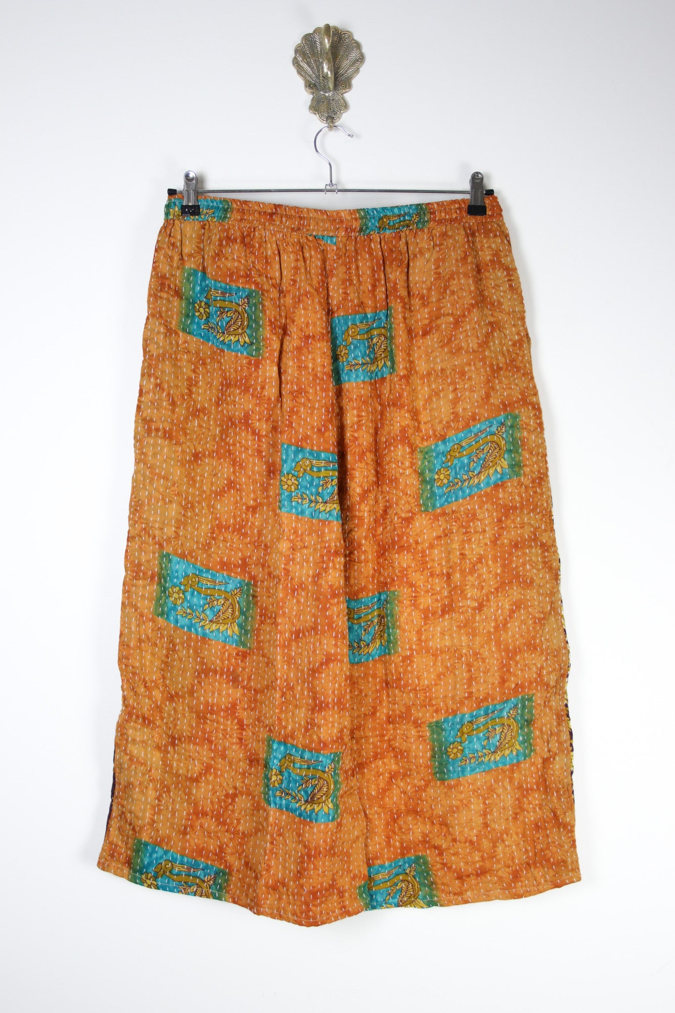Cropped Kantha Pants XL (20982) CroppedPantsXLRenewBohemian209822 Renew Bohemian Pty Ltd