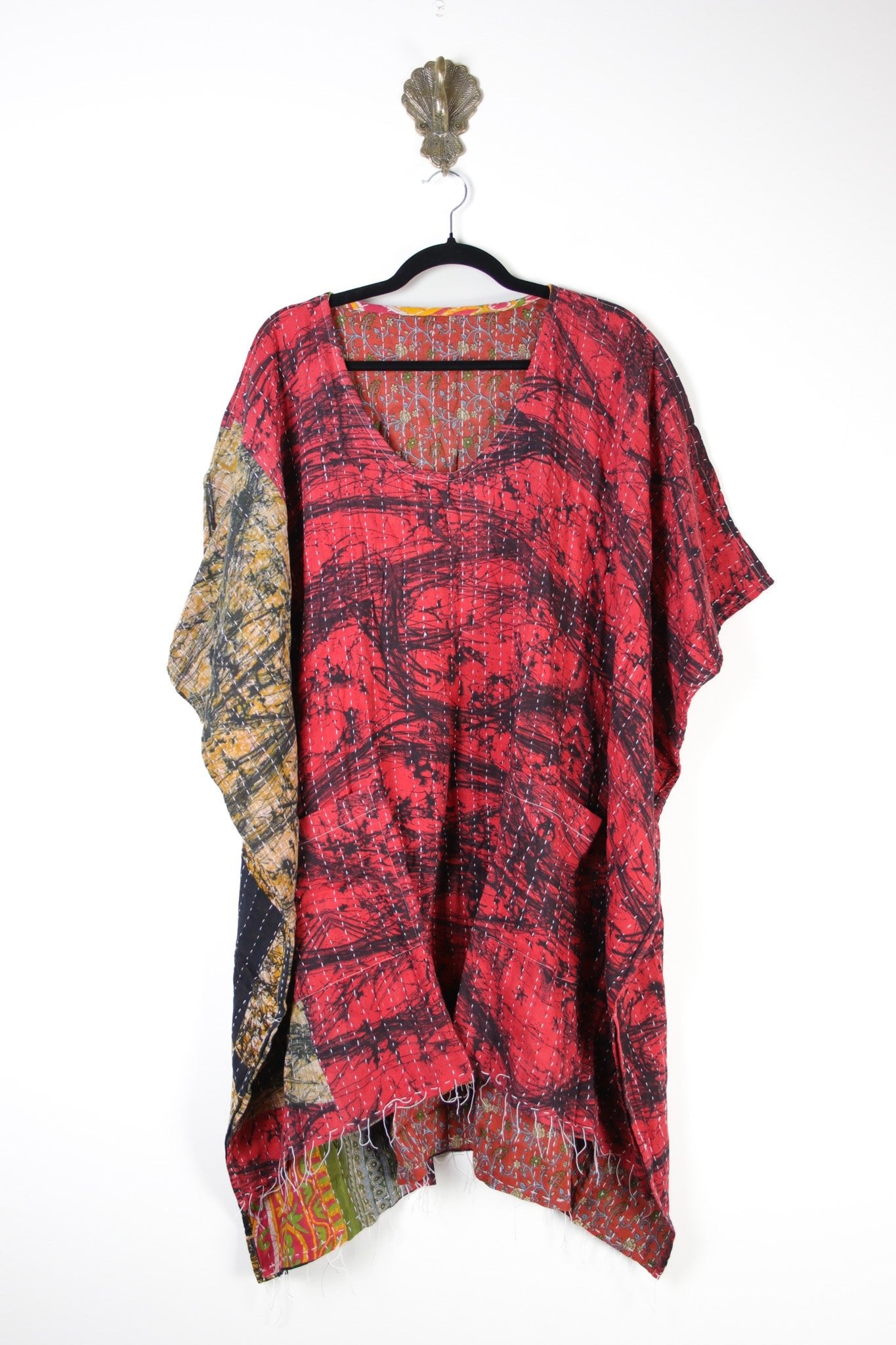 Dreamer Kantha Dress L/XL (17680) DreamerDressL_XLRenewVintage176801 Renew Bohemian Pty Ltd