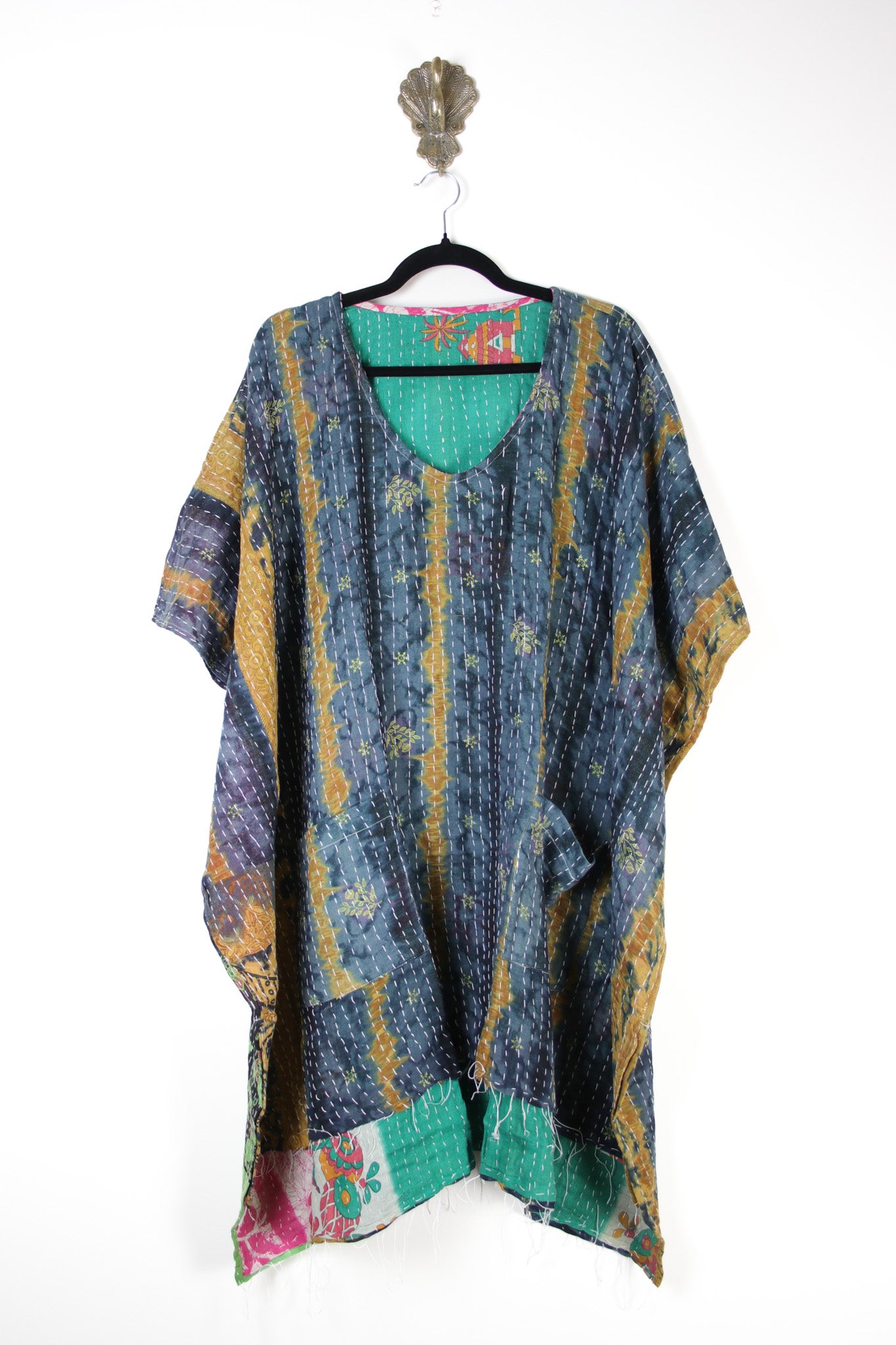 Dreamer Kantha Dress L/XL (17696) DreamerDressL_XLRenewVintage176961 Renew Vintage