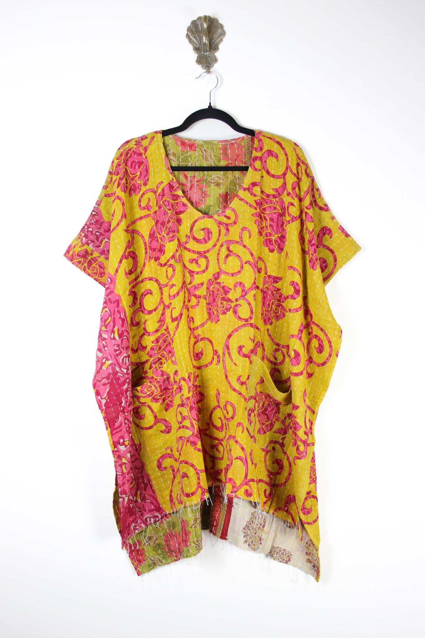 Dreamer Kantha Dress S/M (17863) DreamerDressS_MRenewVintage178631 Renew Bohemian Pty Ltd