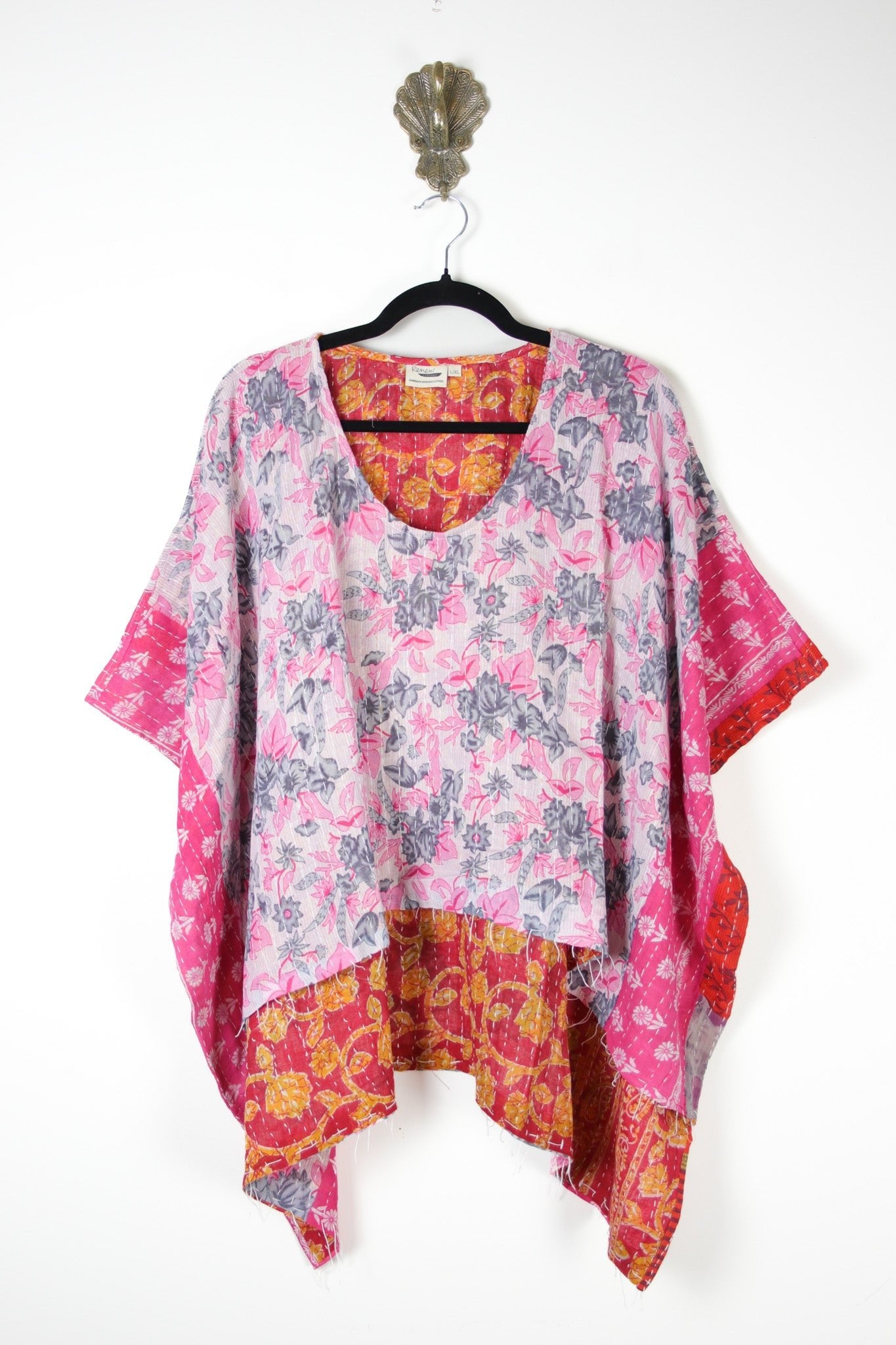 Dreamer Kantha Top L/XL (19952) DreamerTopL_XLRenewBohemian199521 Renew Bohemian Pty Ltd