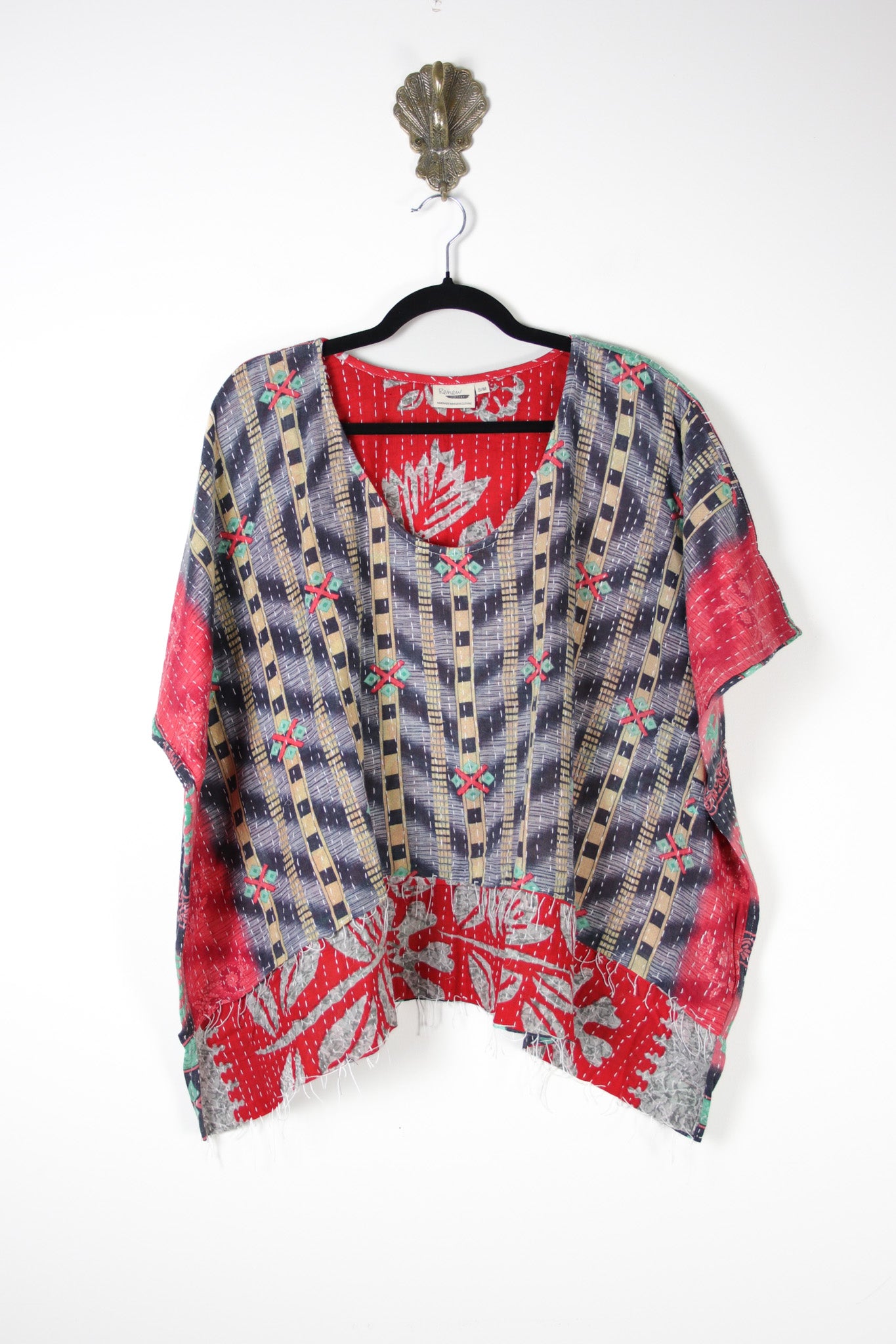 Dreamer Kantha Top S/M (19934) DreamerTopS_MRenewBohemian199341 Renew Bohemian Pty Ltd