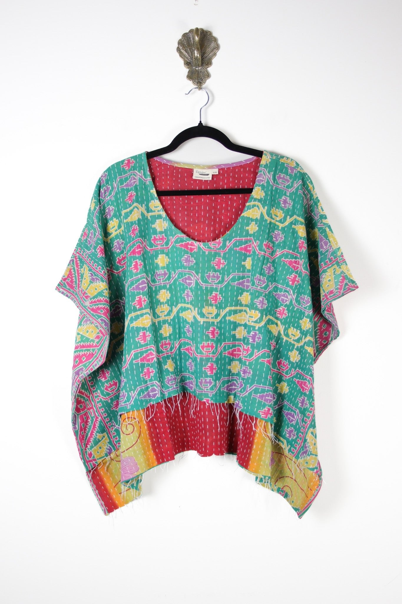 Dreamer Kantha Top S/M (19944) DreamerTopS_MRenewBohemian199441 Renew Bohemian Pty Ltd