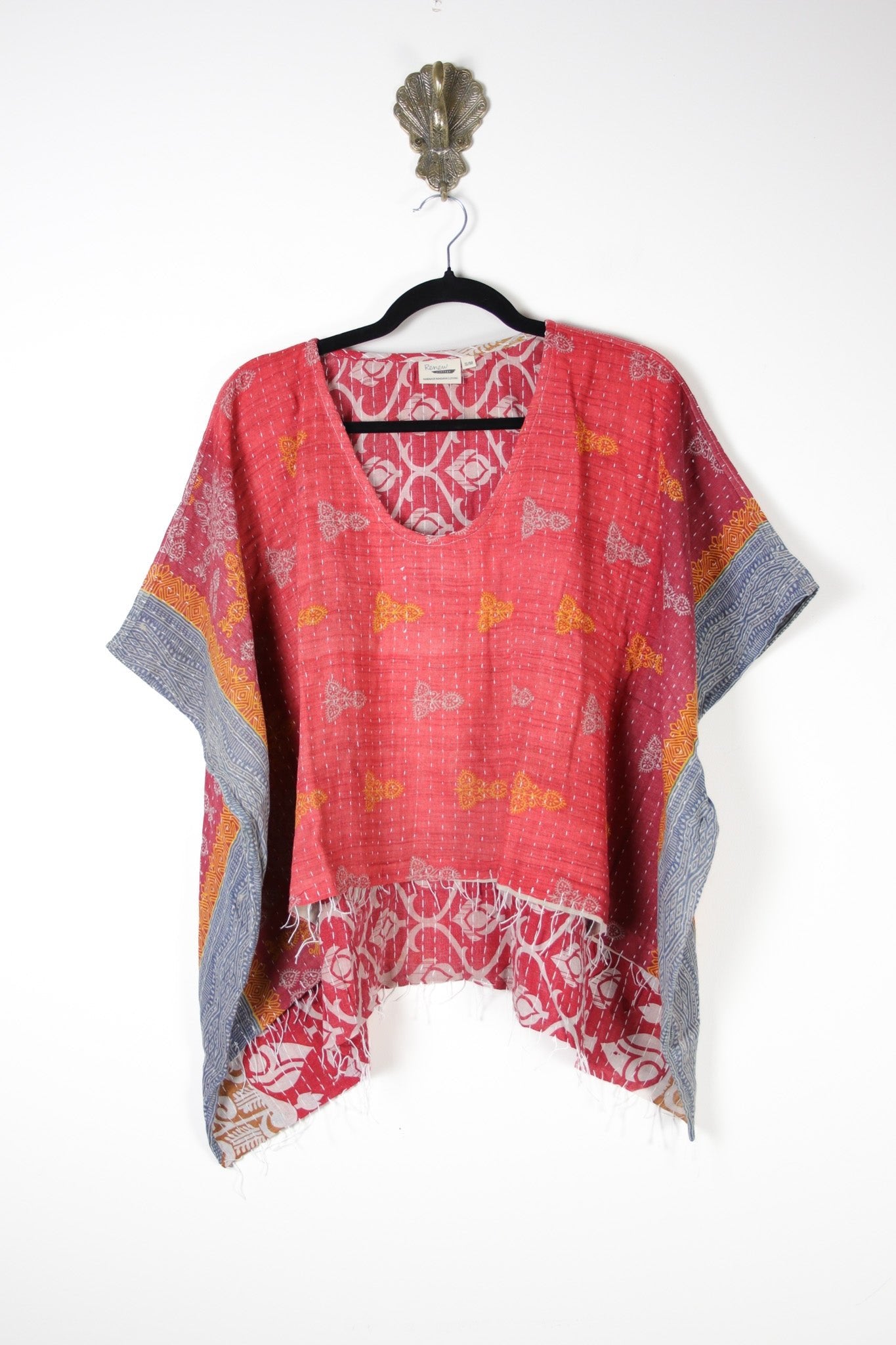 Dreamer Kantha Top S/M (19947) DreamerTopS_MRenewBohemian199471 Renew Bohemian Pty Ltd