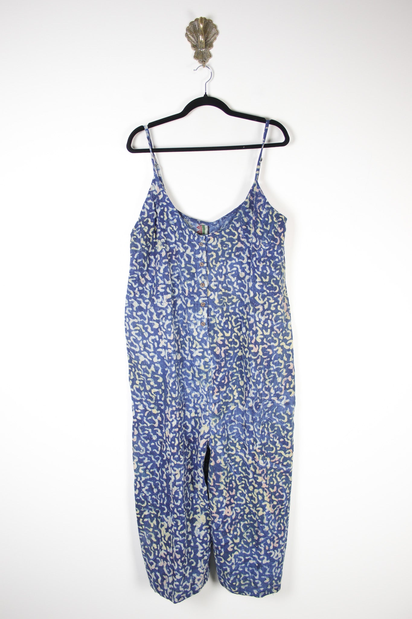 Stonewash Kantha Jumpsuit - Drift