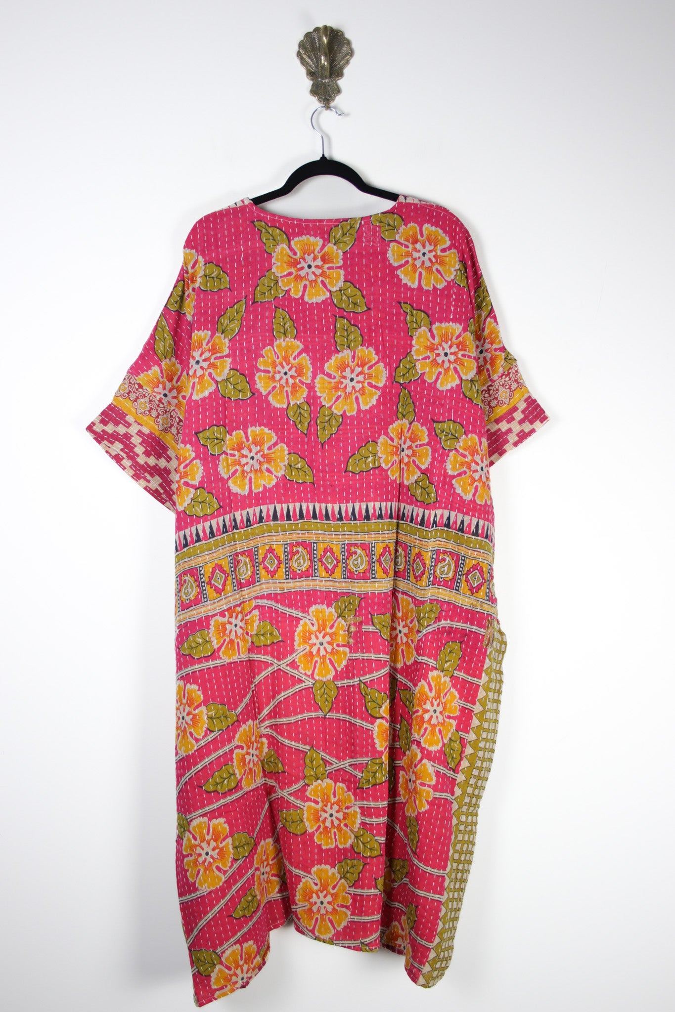 Kantha Flow Robe (20371) FlowRobeRenewBohemian203712 Renew Bohemian Pty Ltd