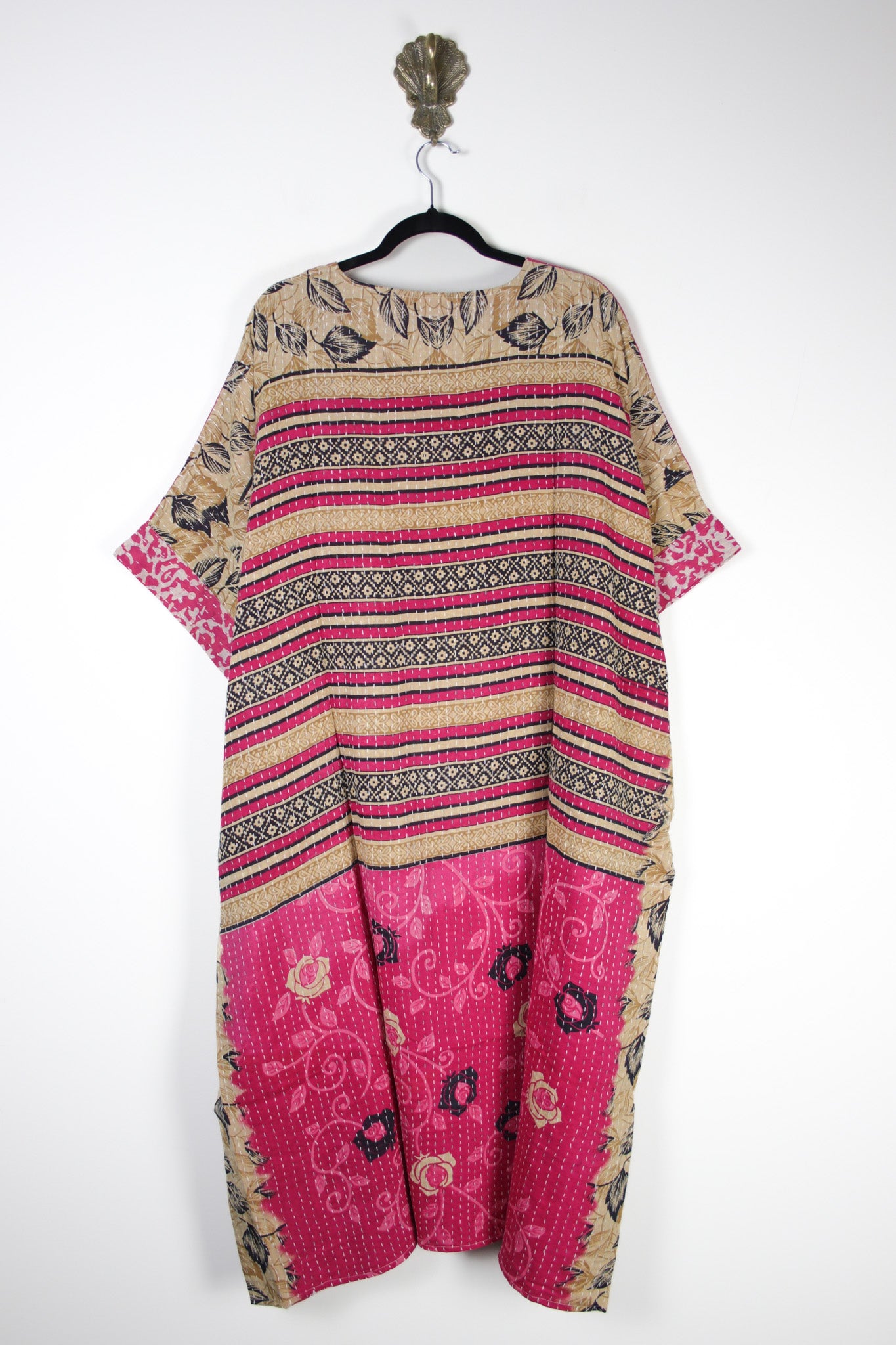 Kantha Flow Robe (20372) FlowRobeRenewBohemian203722 Renew Bohemian Pty Ltd