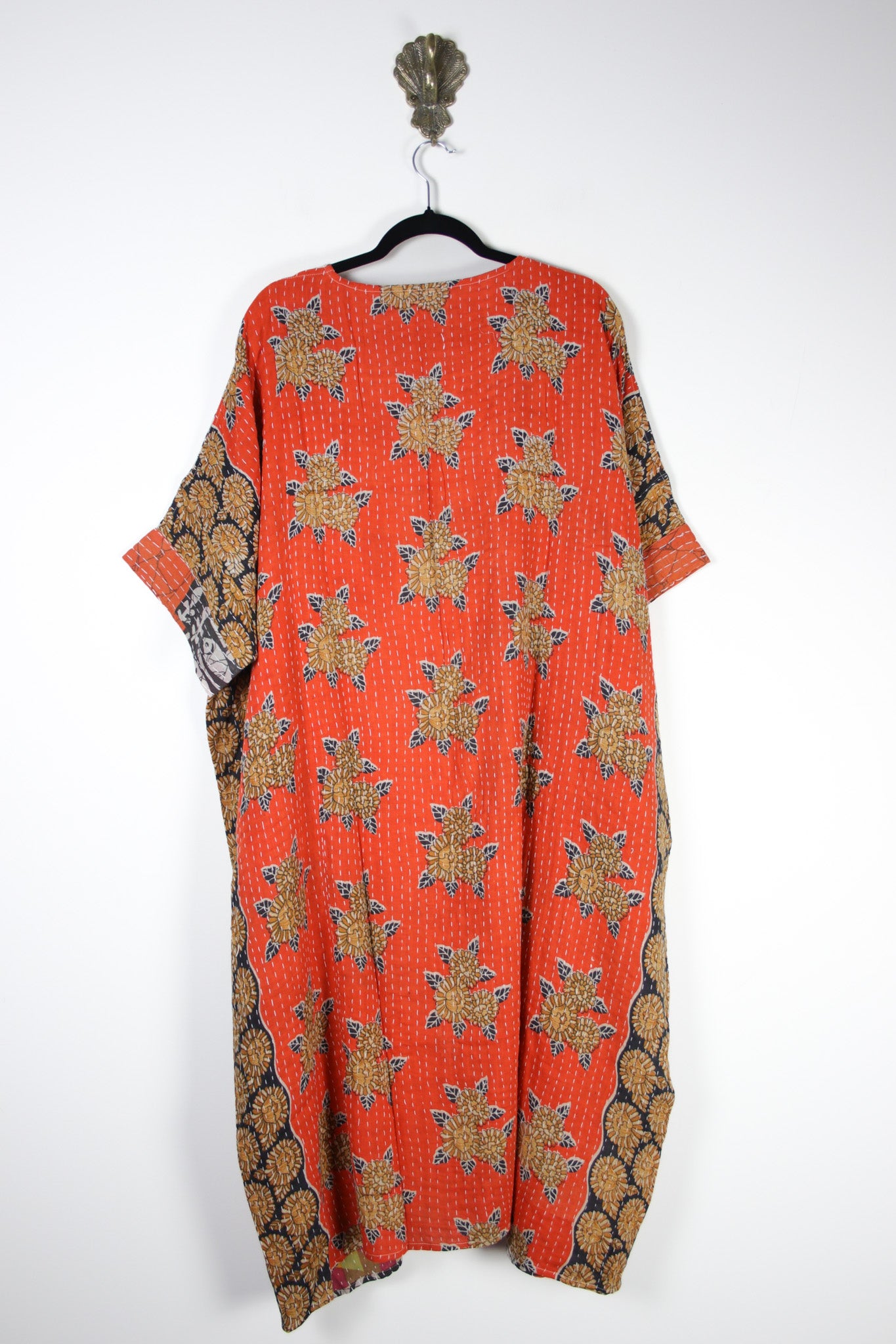 Kantha Flow Robe (20374) FlowRobeRenewBohemian203742 Renew Bohemian Pty Ltd