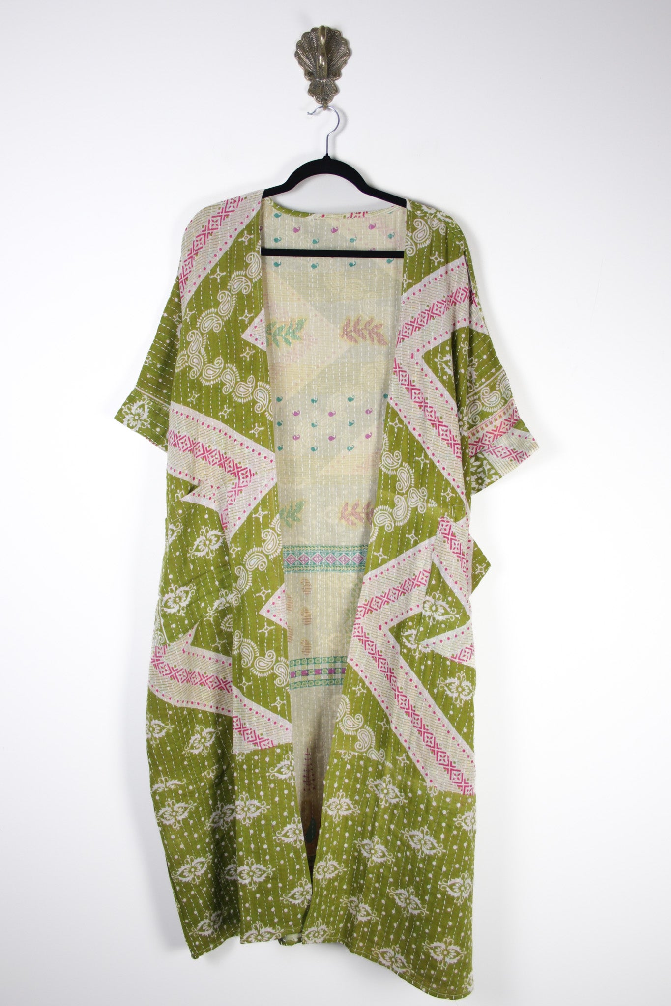 Kantha Flow Robe (20382) FlowRobeRenewBohemian203821 Renew Bohemian Pty Ltd