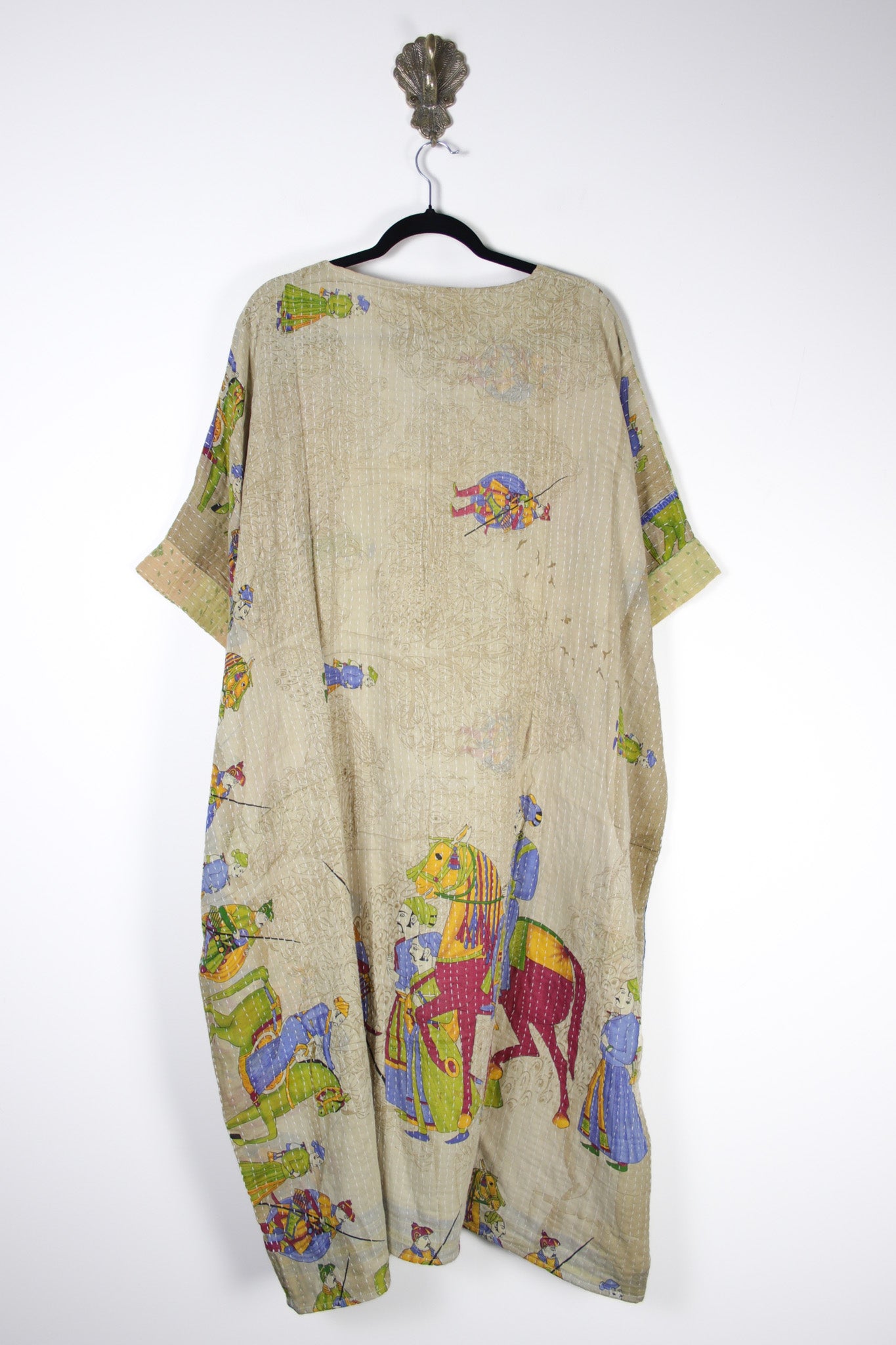 Kantha Flow Robe (20385) FlowRobeRenewBohemian203852 Renew Bohemian Pty Ltd