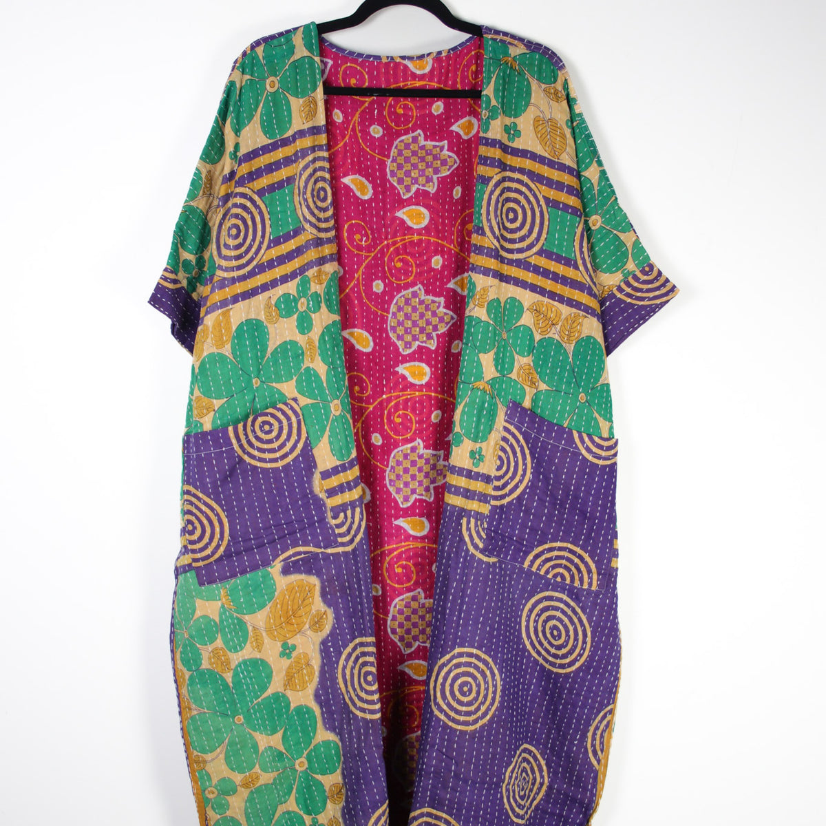 Kantha Flow Robe – Renew Bohemian