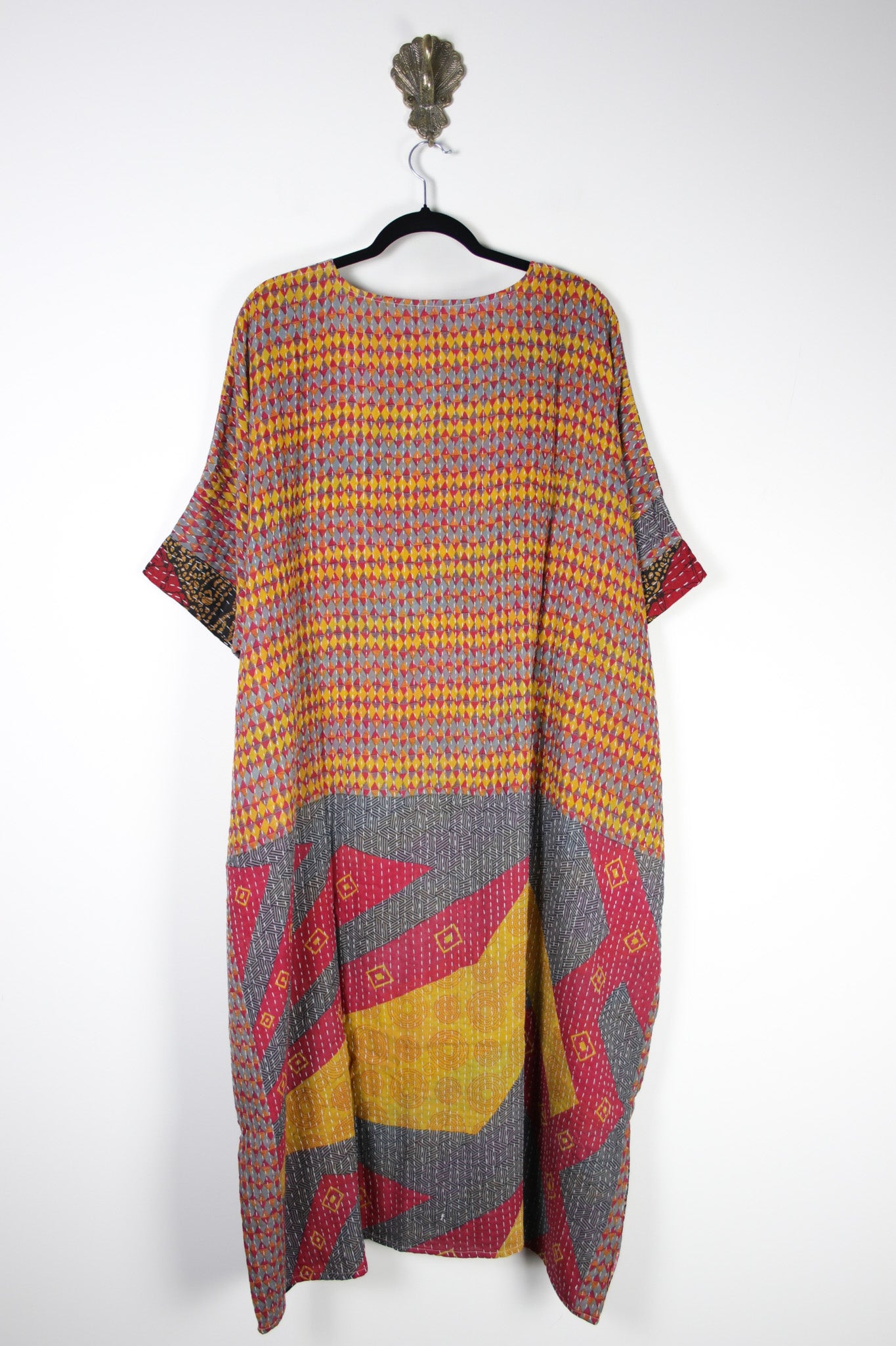 Kantha Flow Robe (20395) FlowRobeRenewBohemian203952 Renew Bohemian Pty Ltd