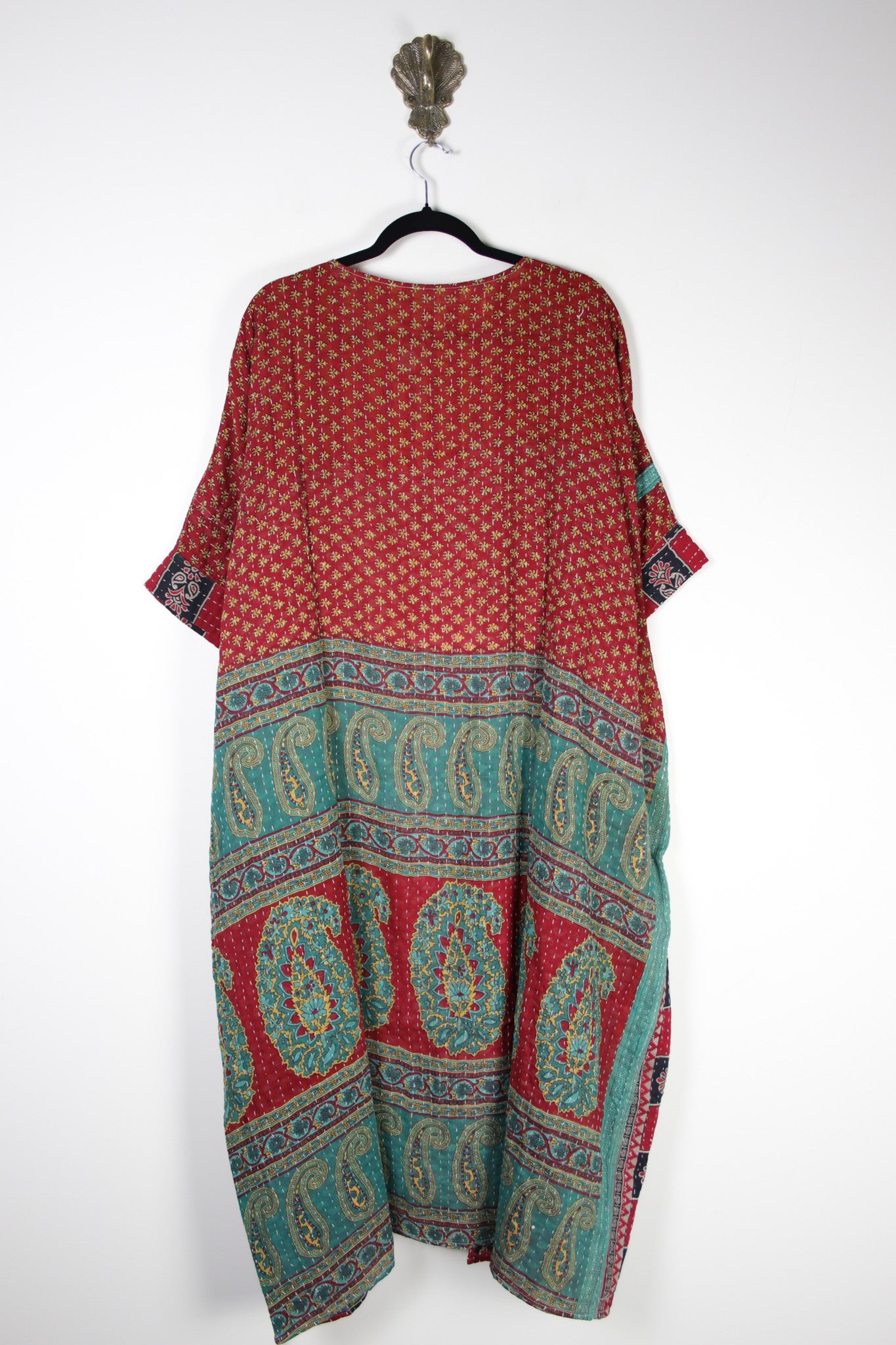 Kantha Flow Robe (20398) FlowRobeRenewBohemian203982 Renew Bohemian Pty Ltd