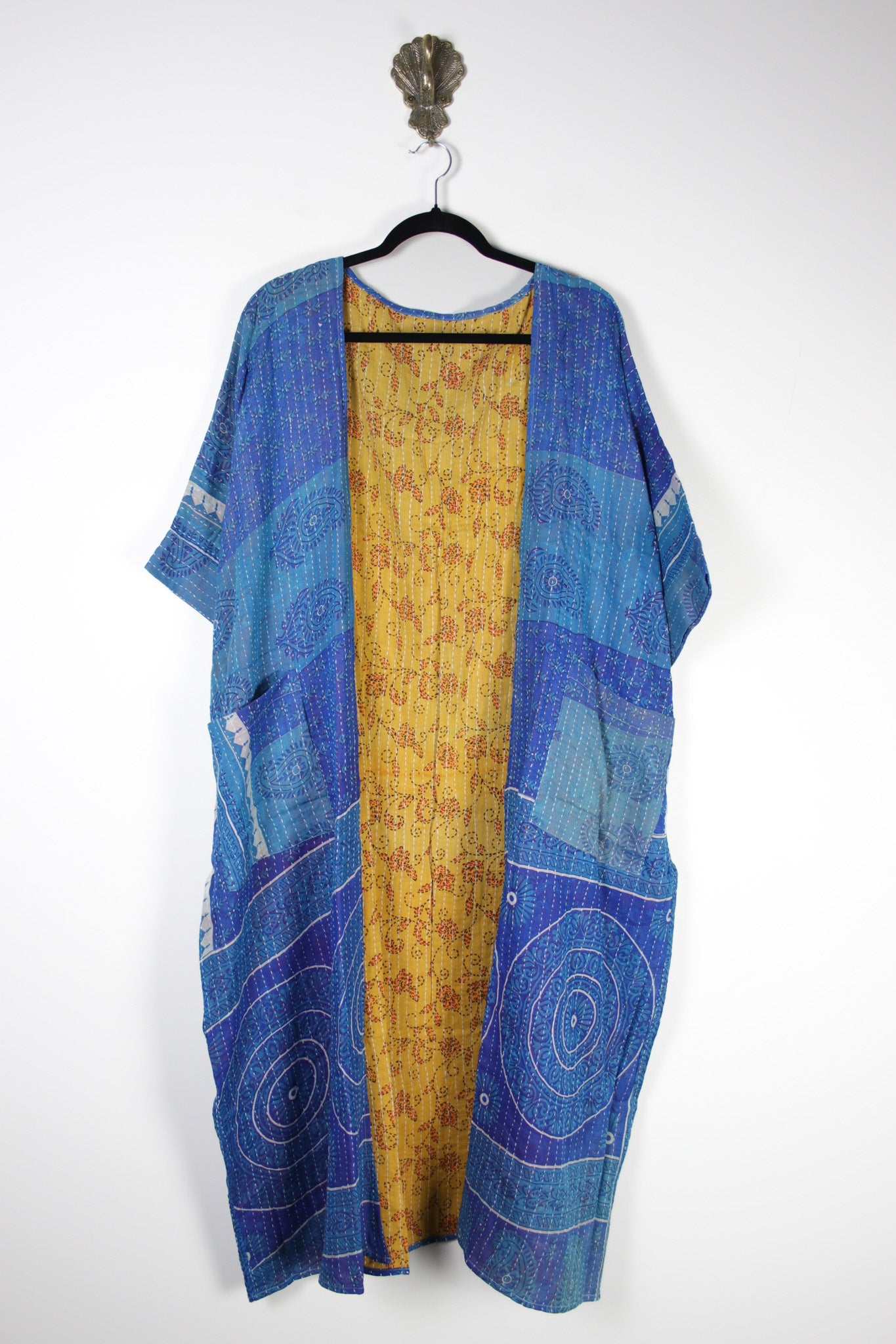 Kantha Flow Robe (20403) FlowRobeRenewBohemian204031 Renew Bohemian Pty Ltd