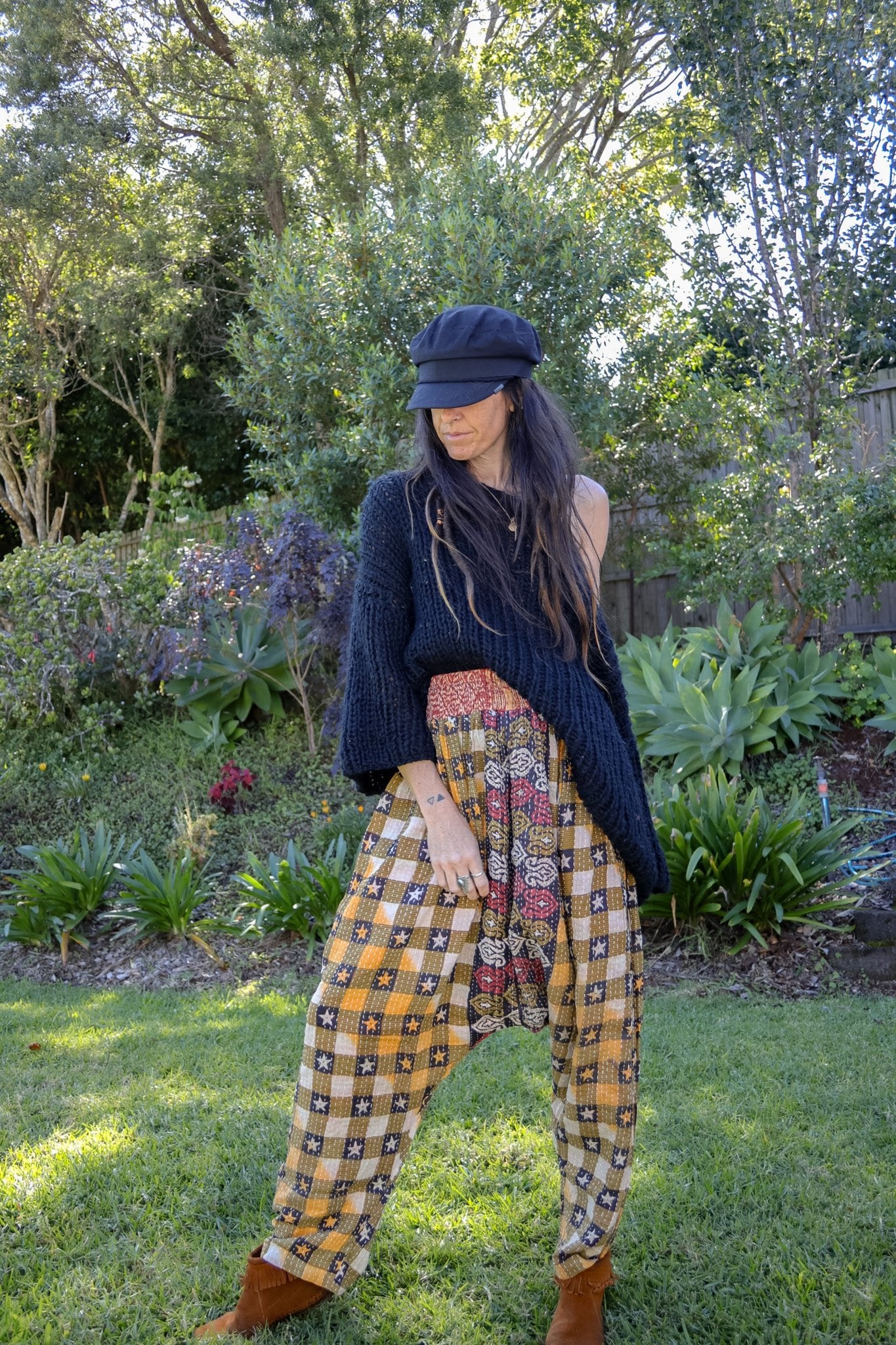 Wholesale Lot - Kantha Harem Pants - 9qty HaremPants3 Renew Vintage