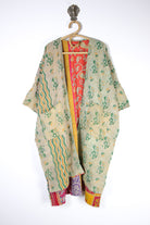 Kantha Ruana Long Sleeve (14570)