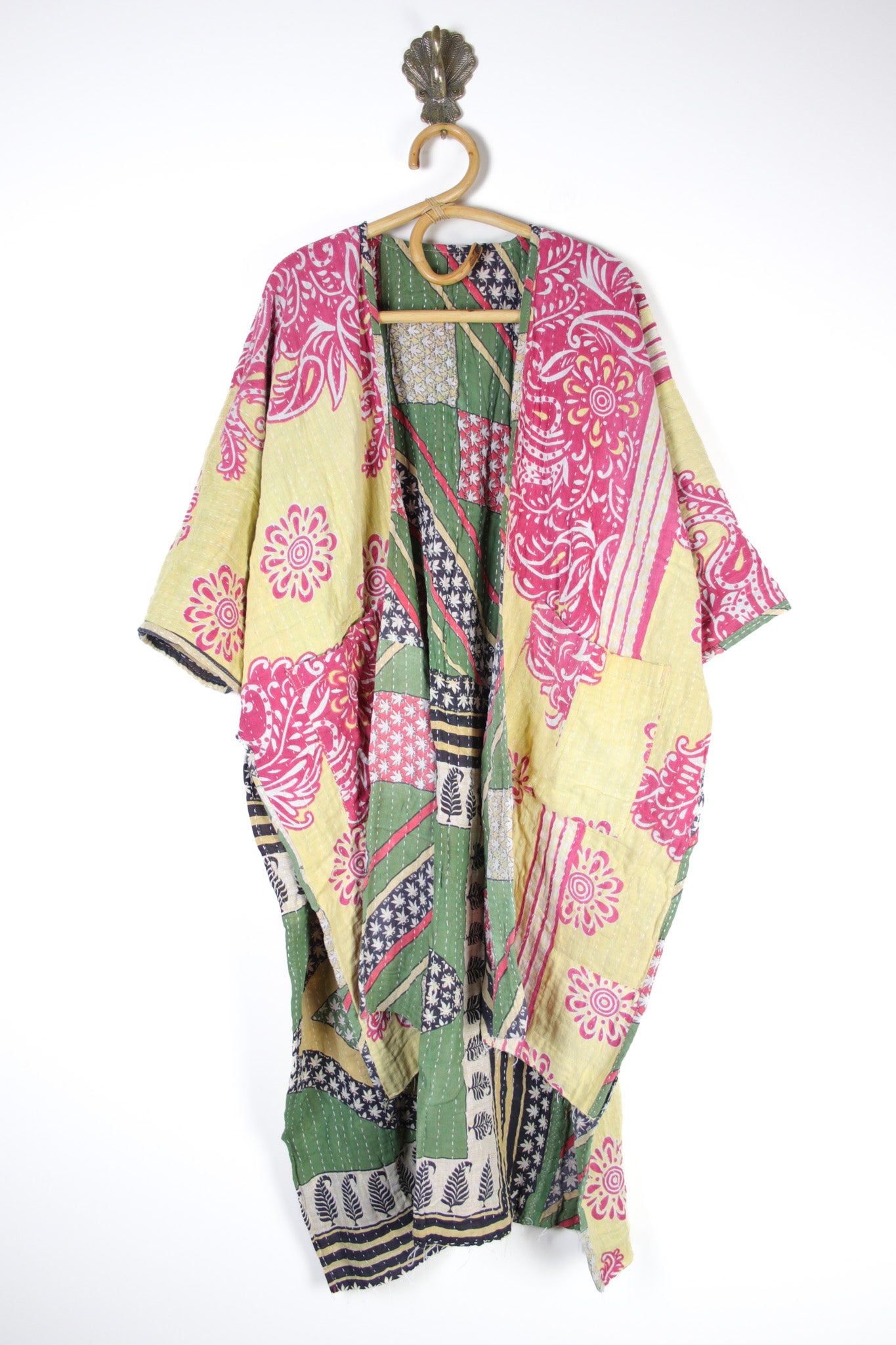 Kantha Ruana l/slv (14569)