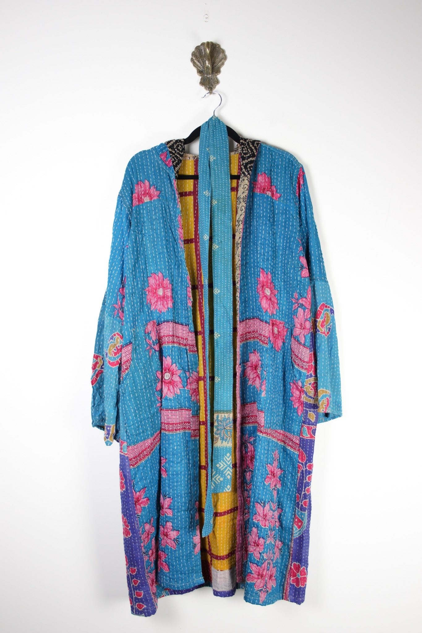 Indira Kantha Robe XL (19842) IndiraRobeXLRenewBohemian198421 Renew Bohemian Pty Ltd