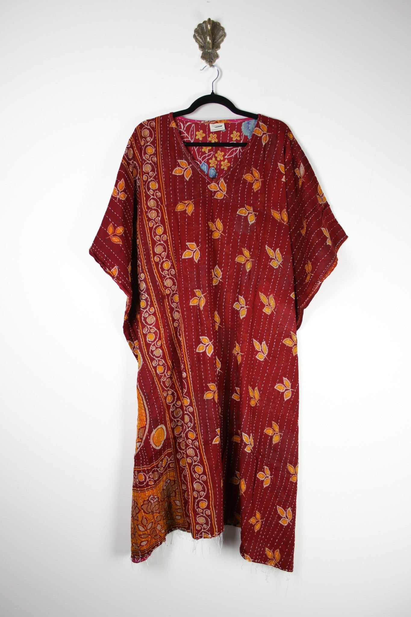 Kantha Ishka Kaftan (18390) IshkaKaftanRenewBohemian183901 Renew Bohemian Pty Ltd