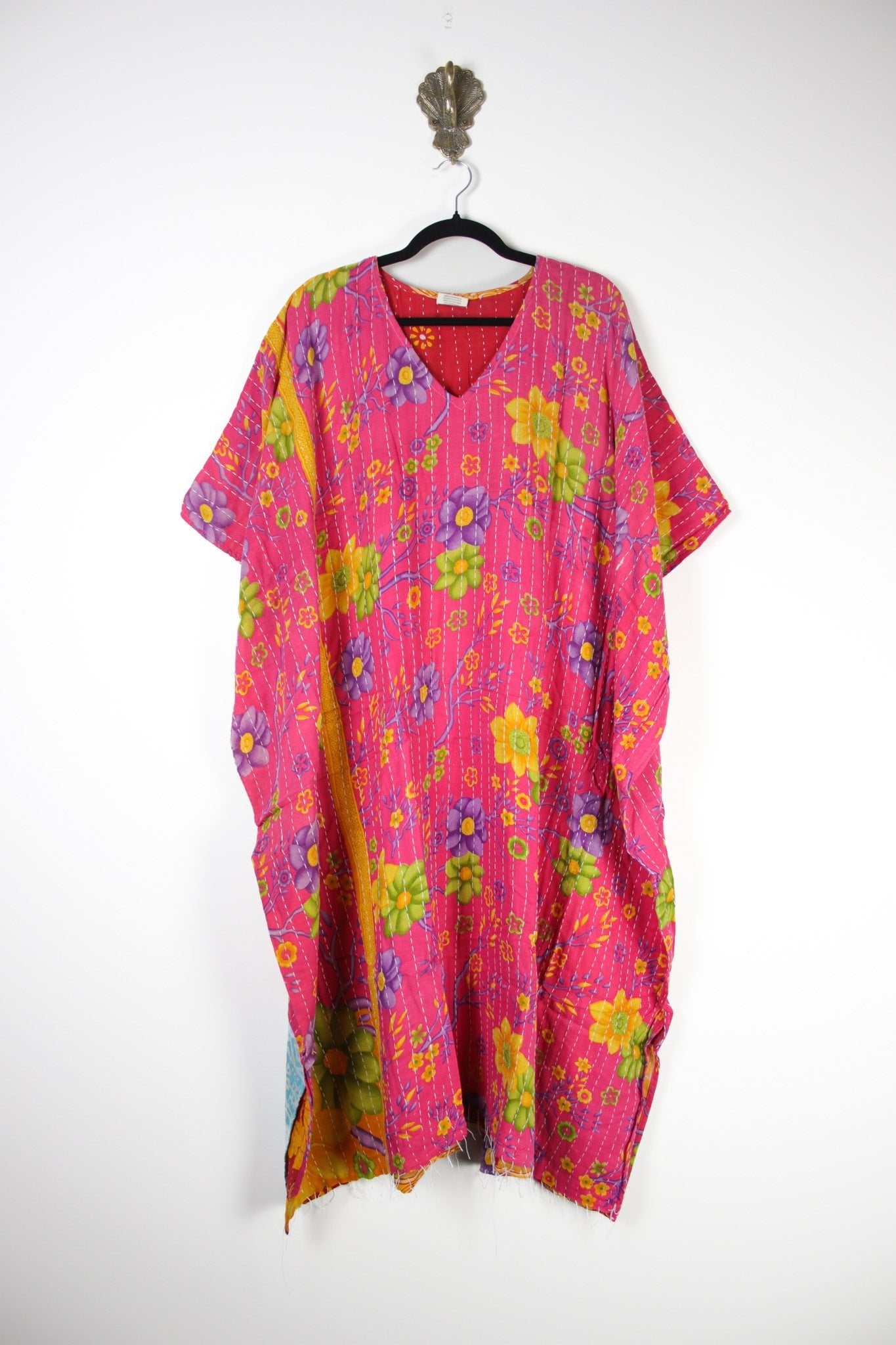 Kantha Ishka Kaftan (18417) IshkaKaftanRenewBohemian184171 Renew Bohemian Pty Ltd