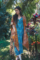Wholesale Lot - Silk Ishka Kaftan - 10qty Ishka_Ruana2 Renew Vintage