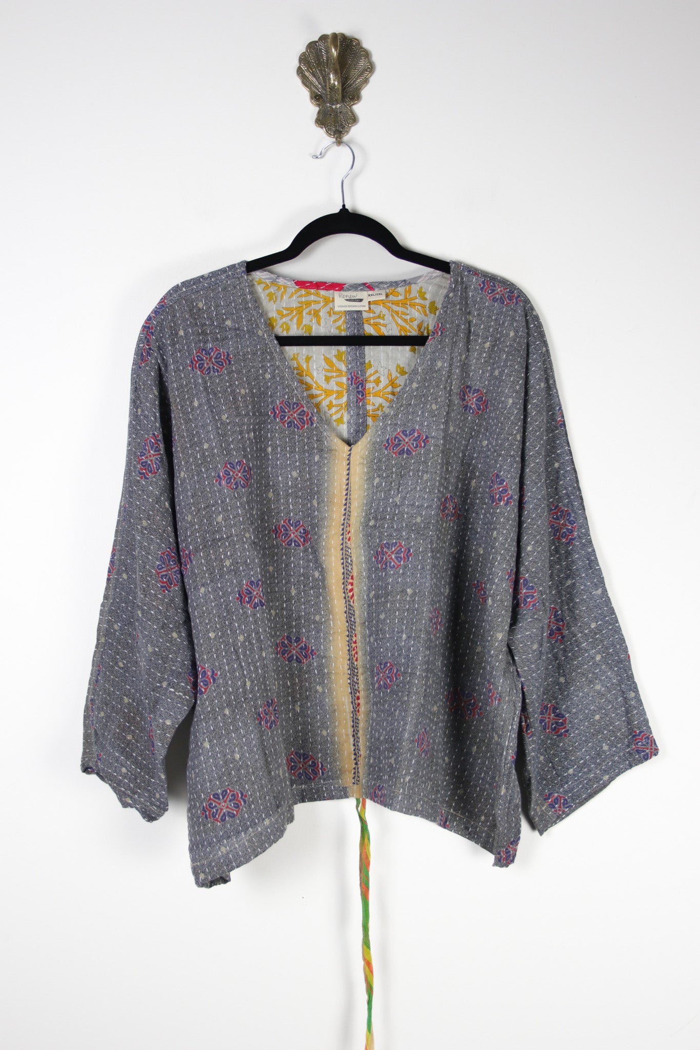 Jovie Kantha Top 2XL (20347) Jovie2XLRenewBohemian203471 Renew Bohemian Pty Ltd