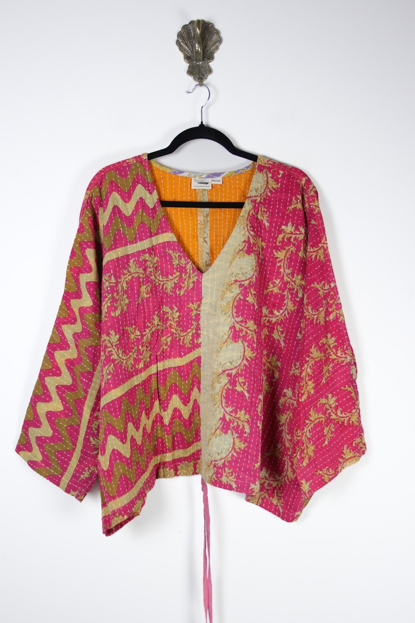Jovie Kantha Top 2XL (20350) Jovie2XLRenewBohemian203501 Renew Bohemian Pty Ltd