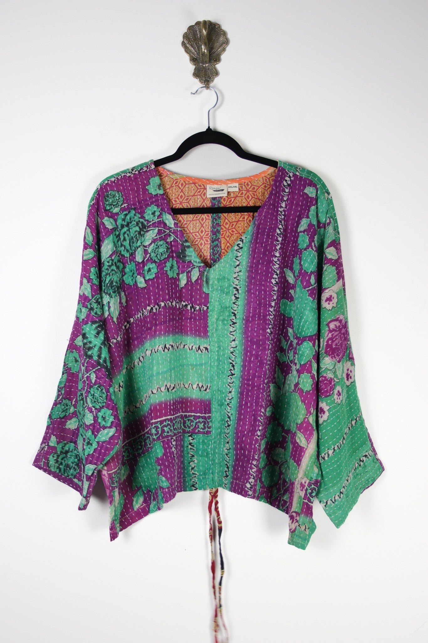 Jovie Kantha Top 2XL (20356) Jovie2XLRenewBohemian203561 Renew Bohemian Pty Ltd