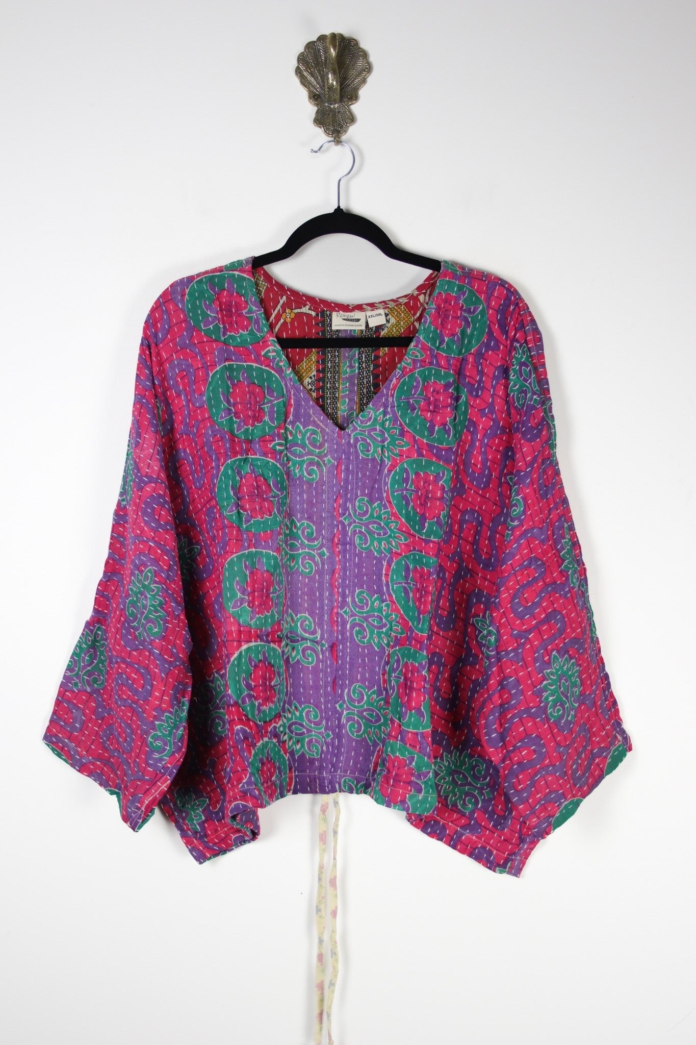 Jovie Kantha Top 2XL (20358) Jovie2XLRenewBohemian203581 Renew Bohemian Pty Ltd