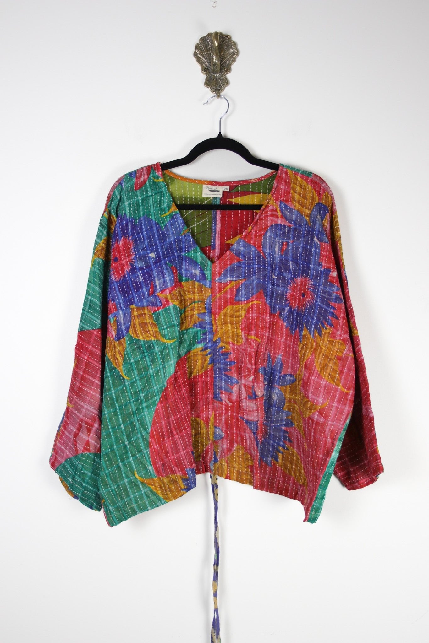 Jovie Kantha Top L/XL (20211) JovieL_XLRenewBohemian202111 Renew Bohemian Pty Ltd