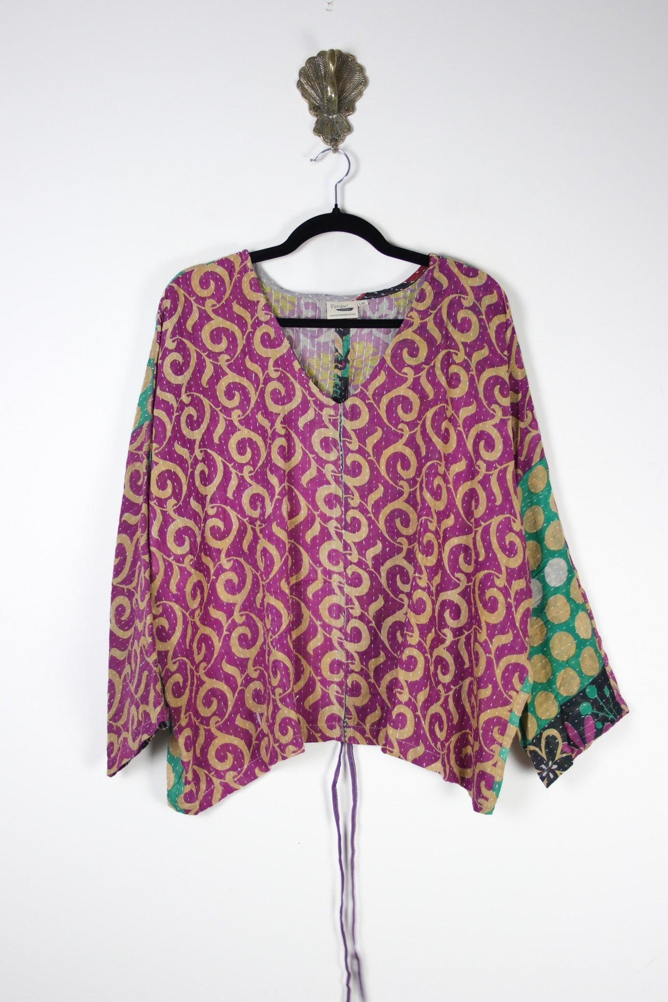 Jovie Kantha Top L/XL (20231) JovieL_XLRenewBohemian202311 Renew Bohemian Pty Ltd