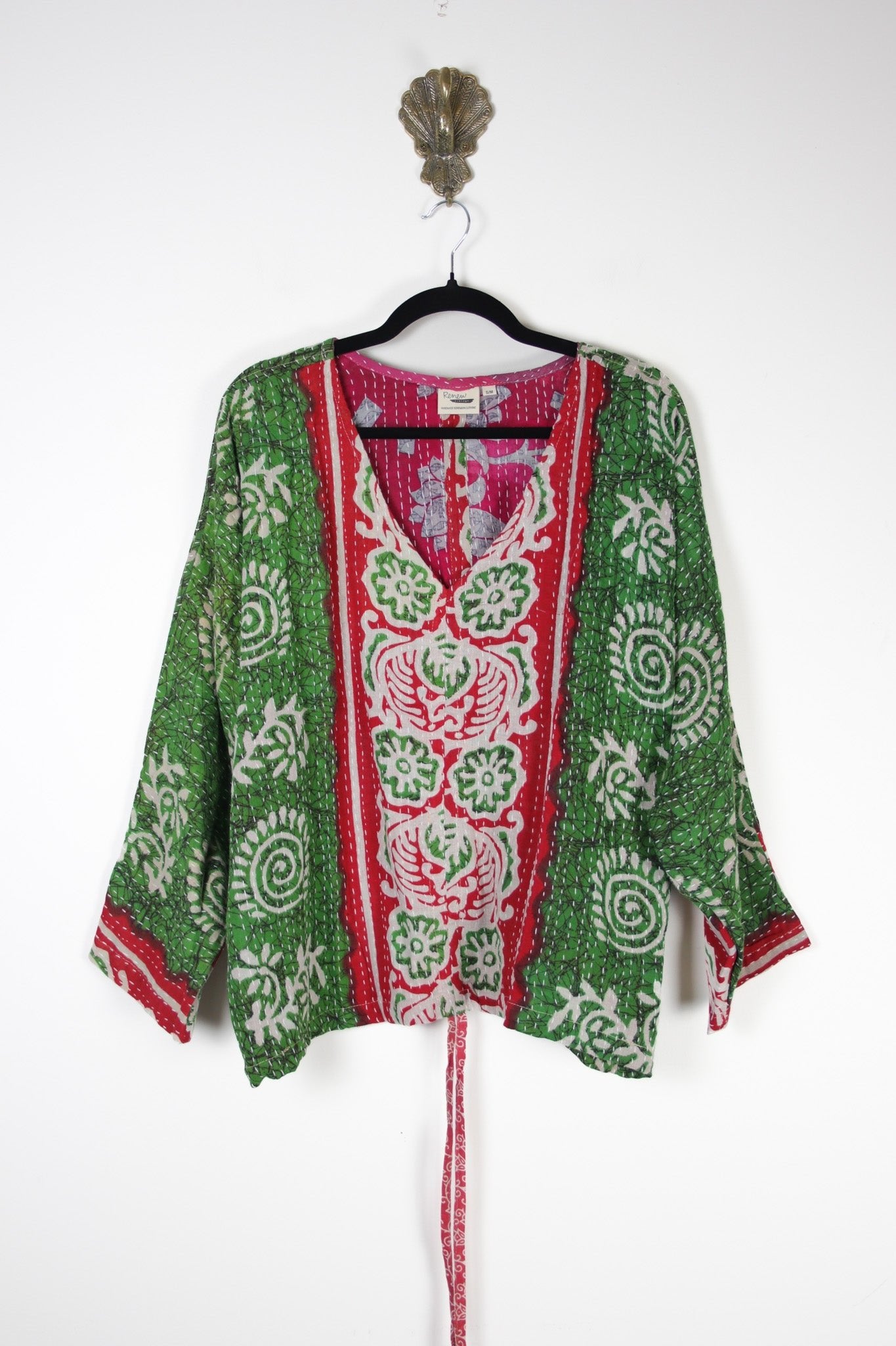 Jovie Kantha Top S/M (20183) JovieS_MRenewBohemian201831 Renew Bohemian Pty Ltd