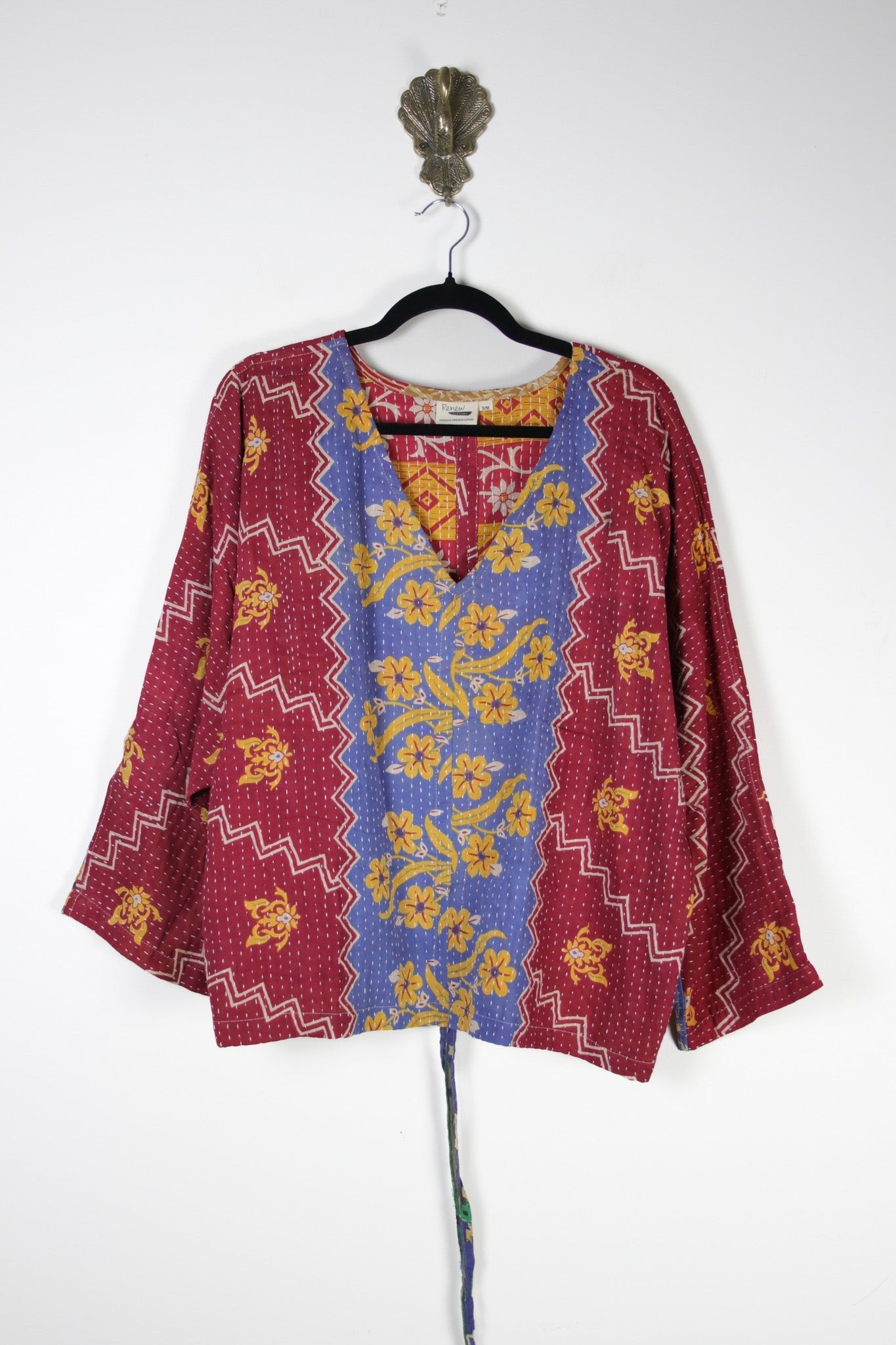 Jovie Kantha Top S/M (20186) JovieS_MRenewBohemian201861 Renew Bohemian Pty Ltd