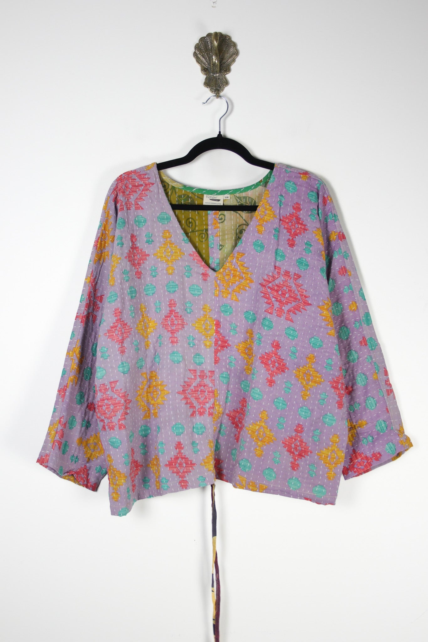 Jovie Kantha Top S/M (20187) JovieS_MRenewBohemian201871 Renew Bohemian Pty Ltd