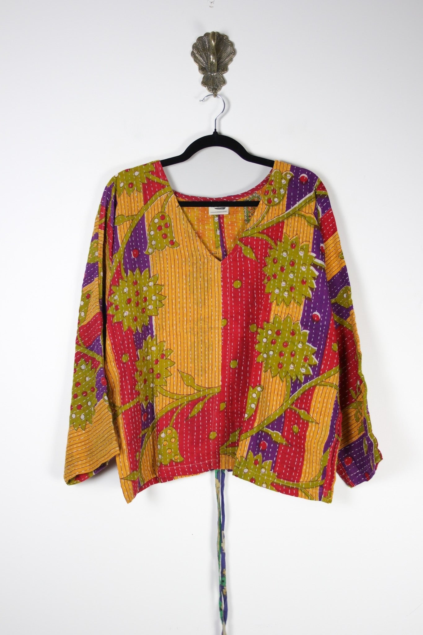 Jovie Kantha Top S/M (20188) JovieS_MRenewBohemian201881 Renew Bohemian Pty Ltd