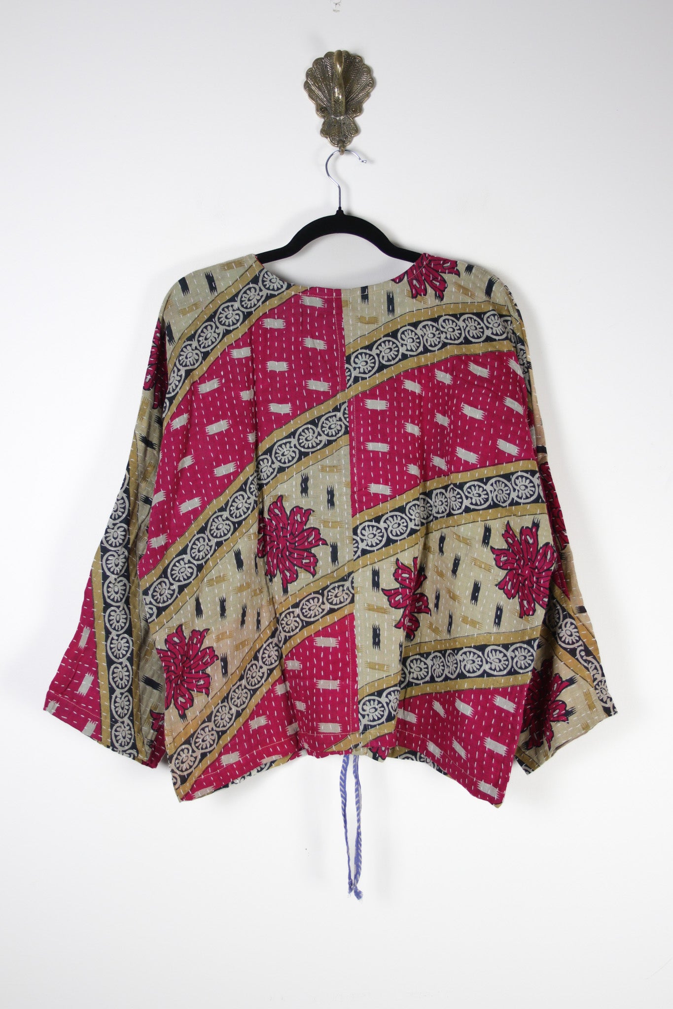 Jovie Kantha Top S/M (20190) JovieS_MRenewBohemian201902 Renew Bohemian Pty Ltd