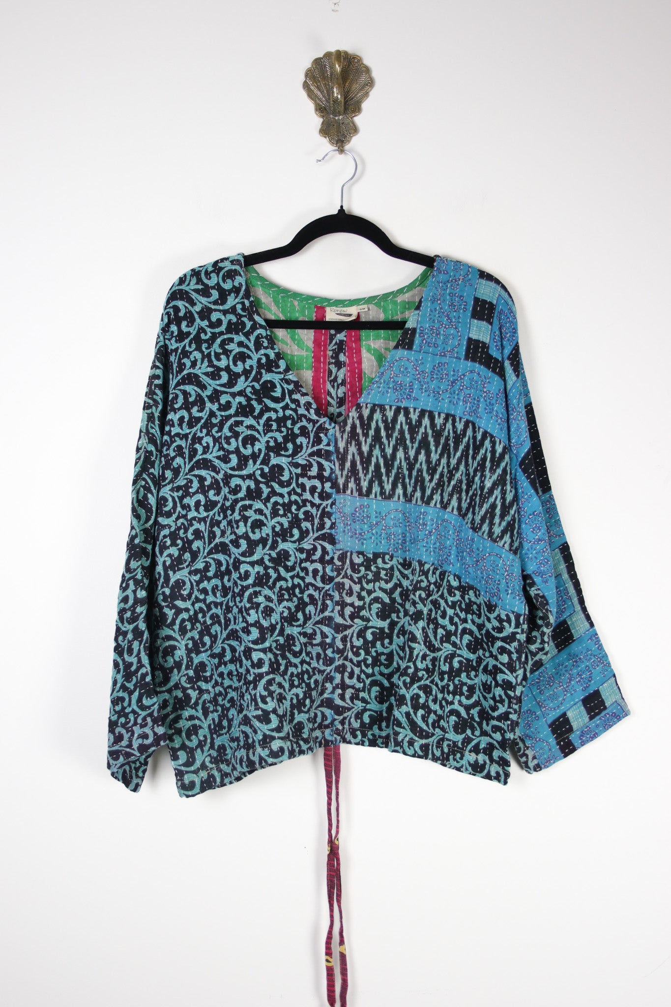 Jovie Kantha Top S/M (20192) JovieS_MRenewBohemian201921 Renew Bohemian Pty Ltd