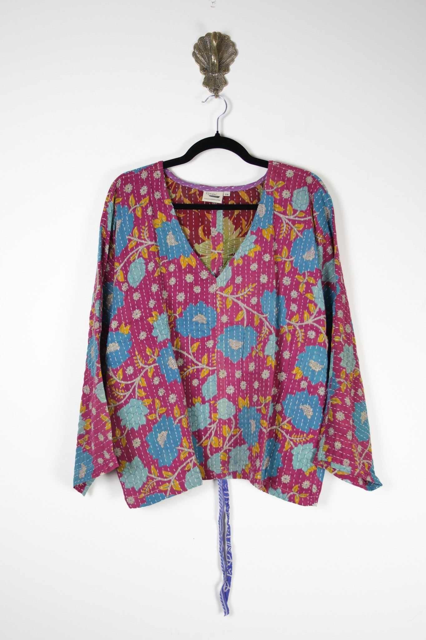 Jovie Kantha Top S/M (20195) JovieS_MRenewBohemian201951 Renew Bohemian Pty Ltd