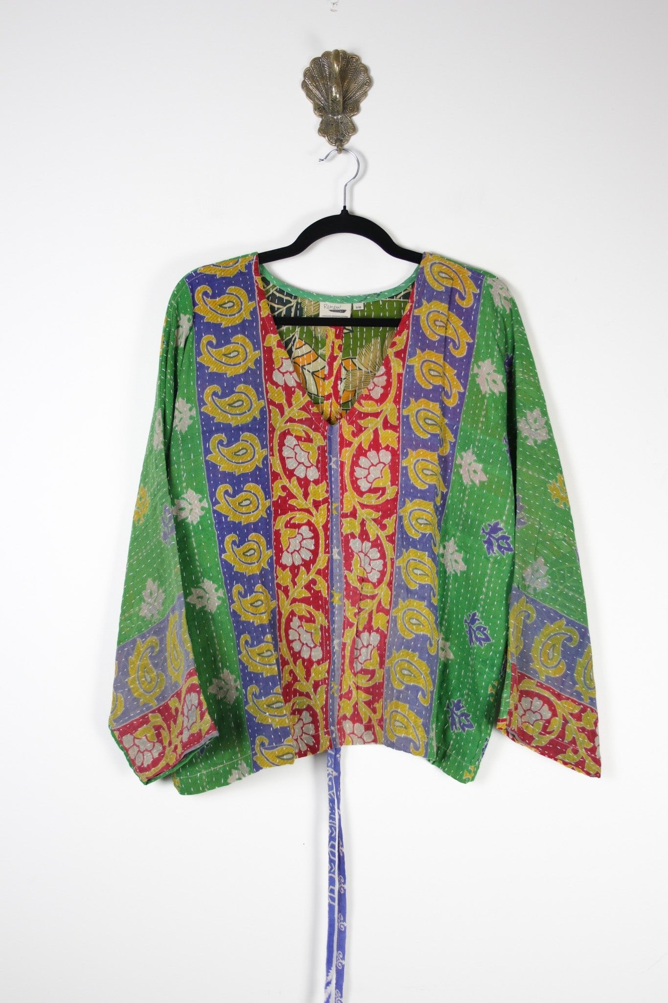 Jovie Kantha Top S/M (20199) JovieS_MRenewBohemian201991 Renew Bohemian Pty Ltd