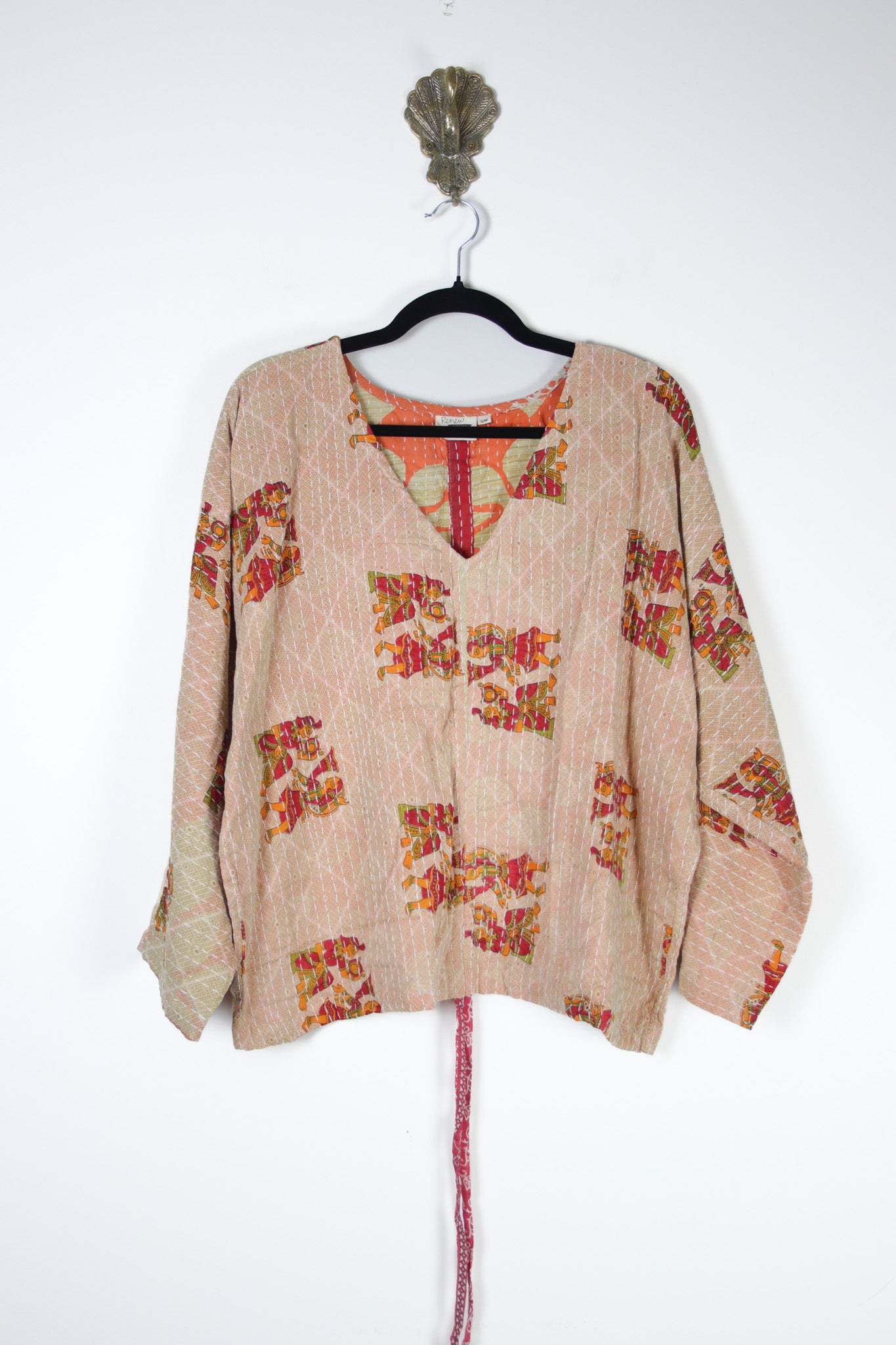 Jovie Kantha Top S/M (20201) JovieS_MRenewBohemian202011 Renew Bohemian Pty Ltd