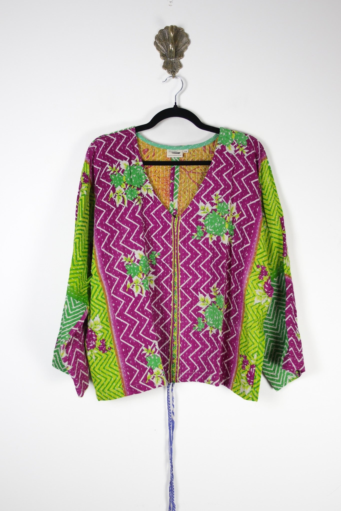 Jovie Kantha Top S/M (20202) JovieS_MRenewBohemian202021 Renew Bohemian Pty Ltd