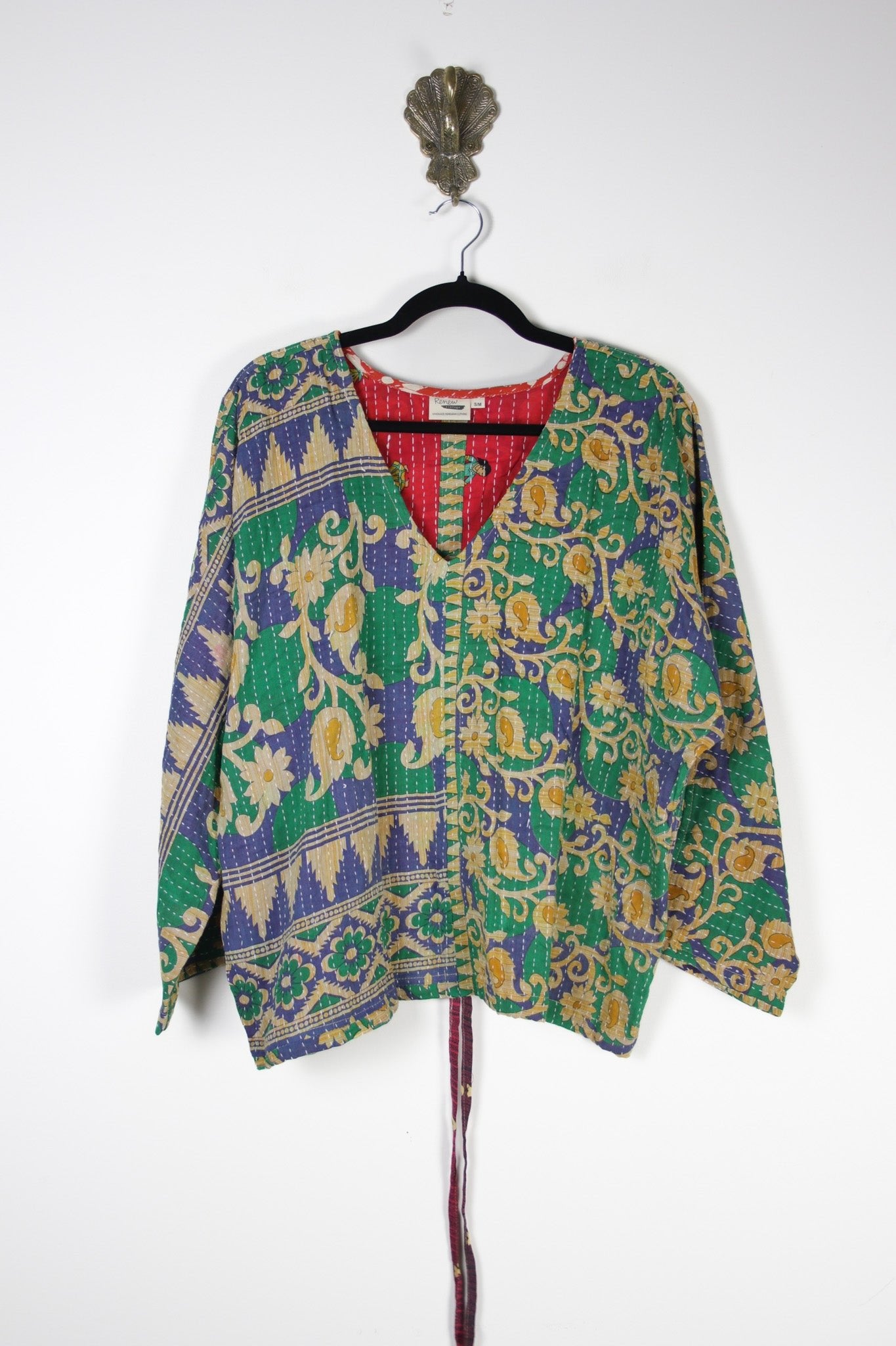 Jovie Kantha Top S/M (20205) JovieS_MRenewBohemian202051 Renew Bohemian Pty Ltd