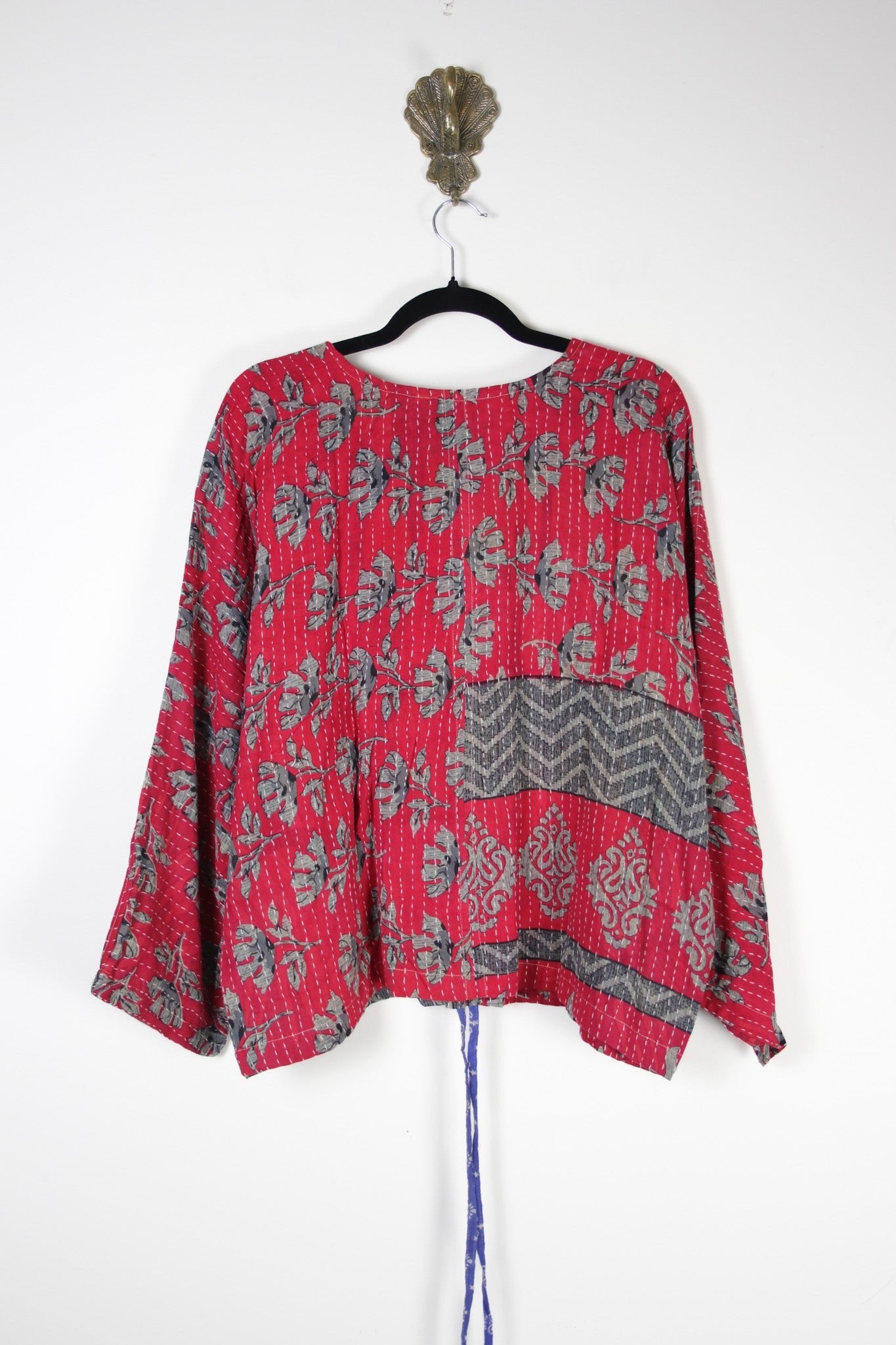 Jovie Kantha Top S/M (20207) JovieS_MRenewBohemian202072 Renew Bohemian Pty Ltd
