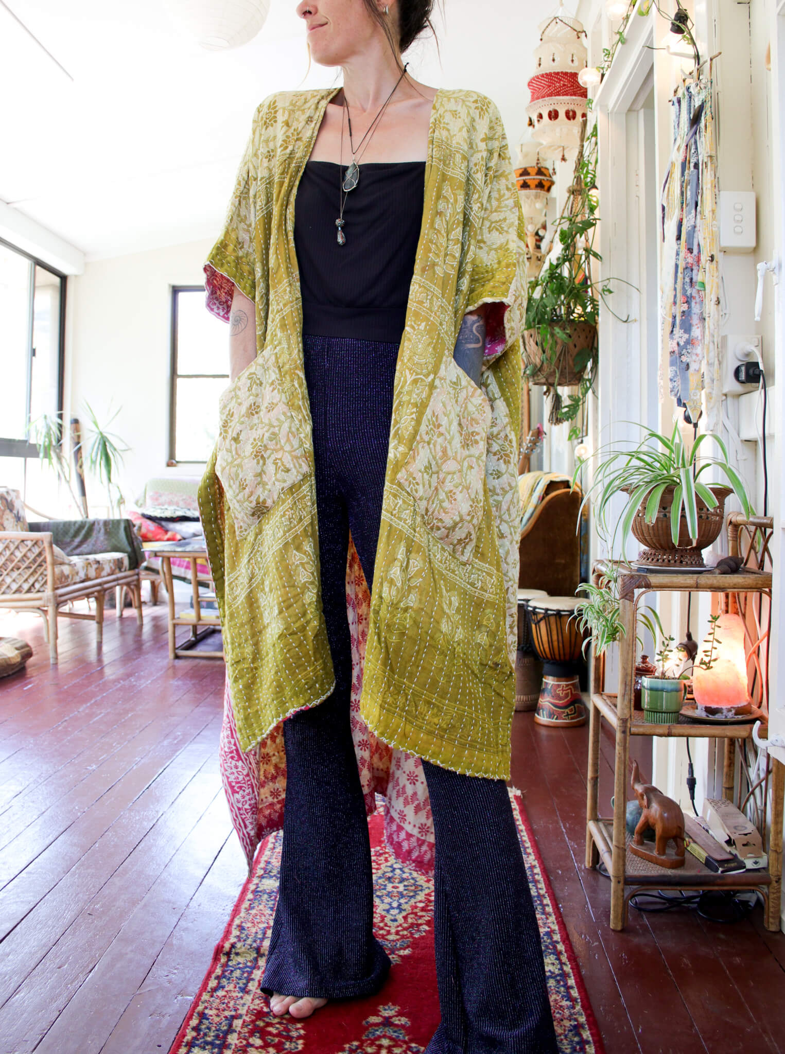 Wholesale Lot - Kantha Ruana - 10qty