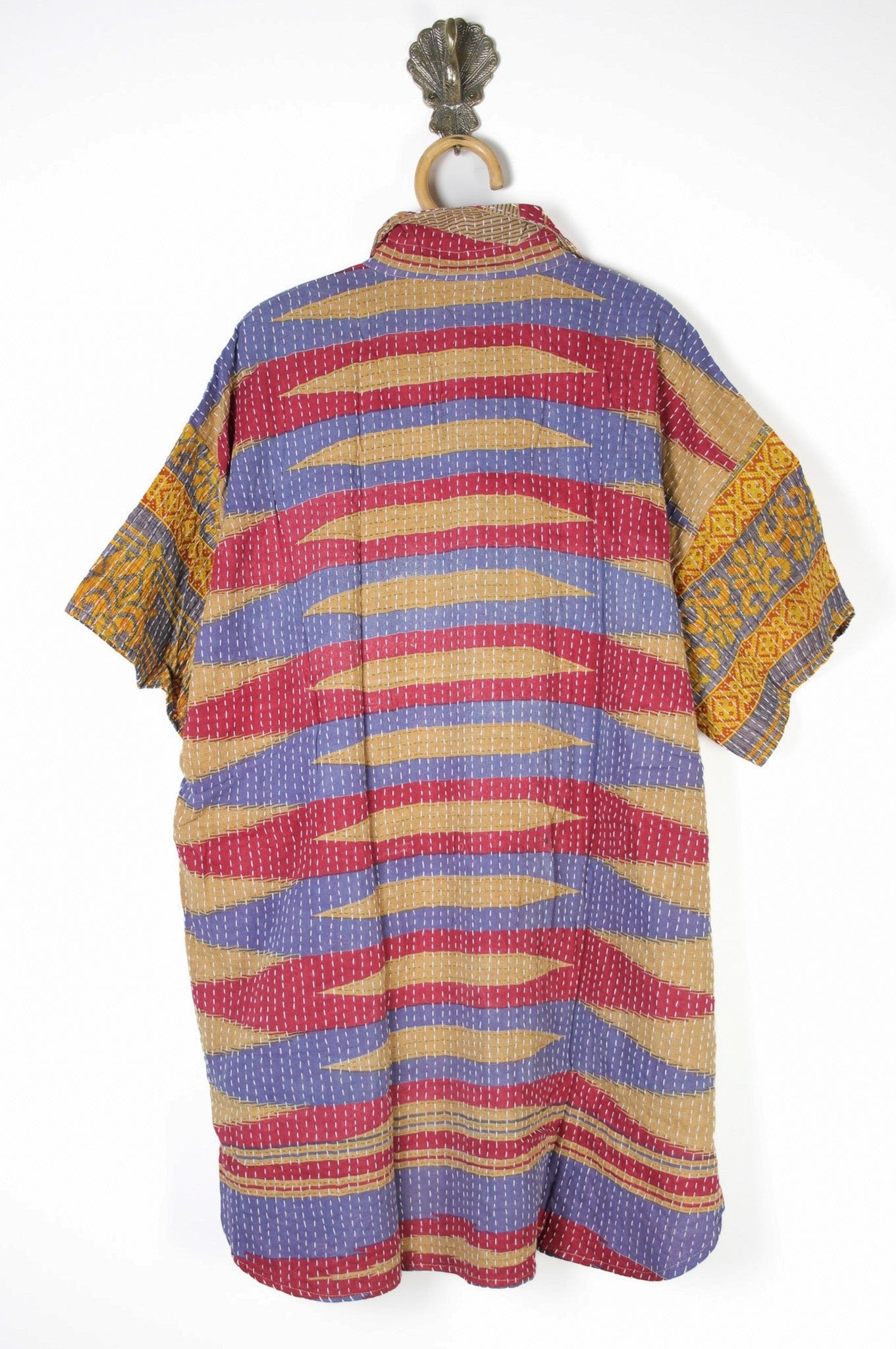 Lila Kantha Shirt 2XL (10583) LilaShirt2XLRenewVintage105832_ca0b1499-40a7-4741-97e4-73ba9a5dd5f2 Renew Bohemian Pty Ltd