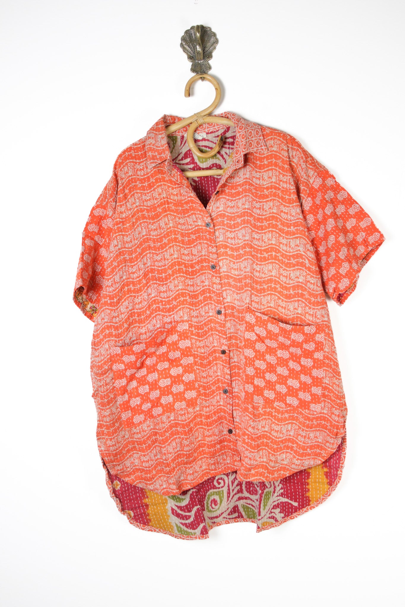 Lila Kantha Shirt L (10627)