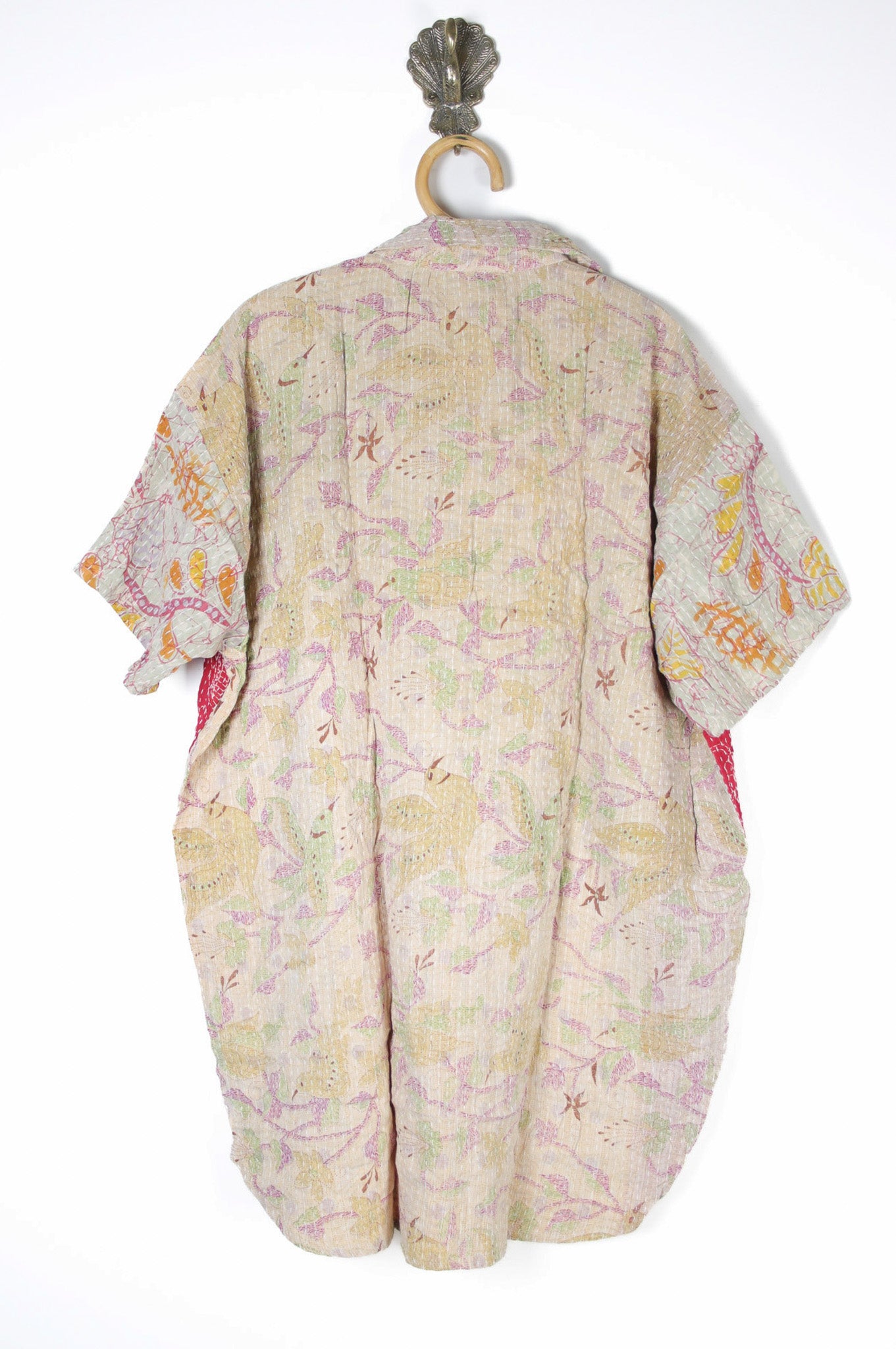 Lila Kantha Shirt L (10631) LilaShirtLRenewVintage106312_5fca35c3-ca57-4dbe-9369-68d4240b60a5 Renew Bohemian Pty Ltd
