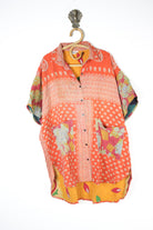 Lila Kantha Shirt XL (10617)
